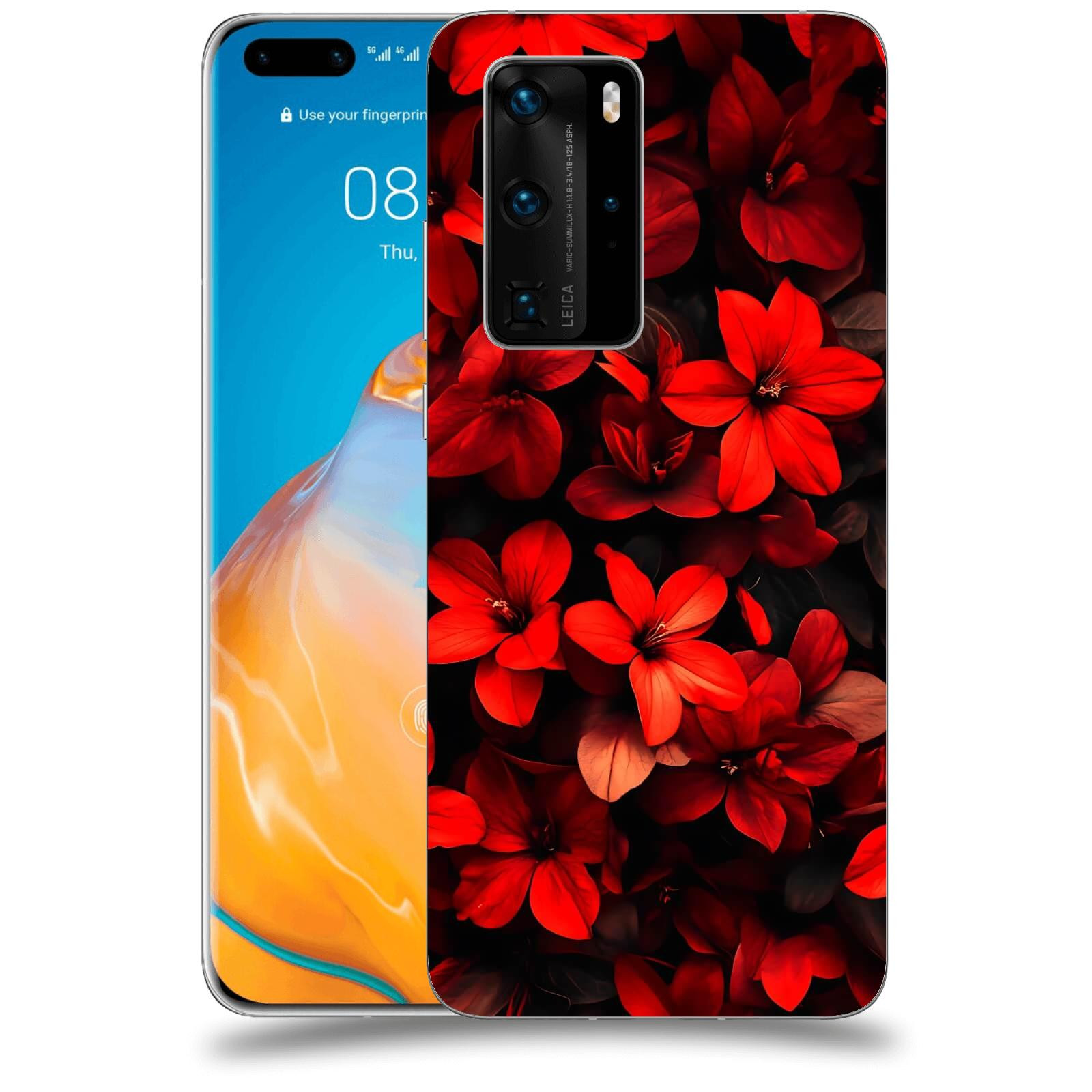 ACOVER Kryt na mobil Huawei P40 - Temná vášeň