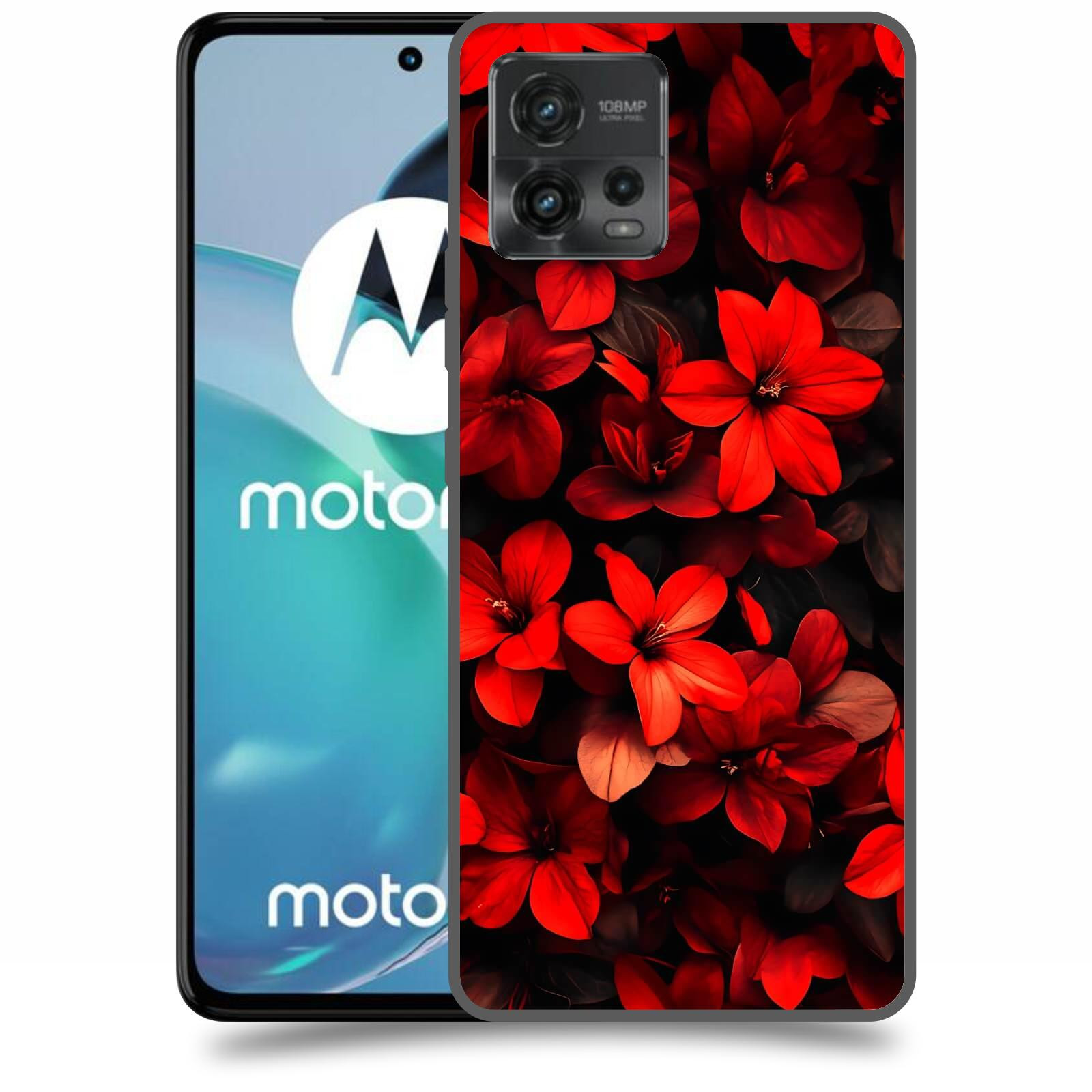 ACOVER Kryt na mobil Motorola Moto G72 - Temná vášeň