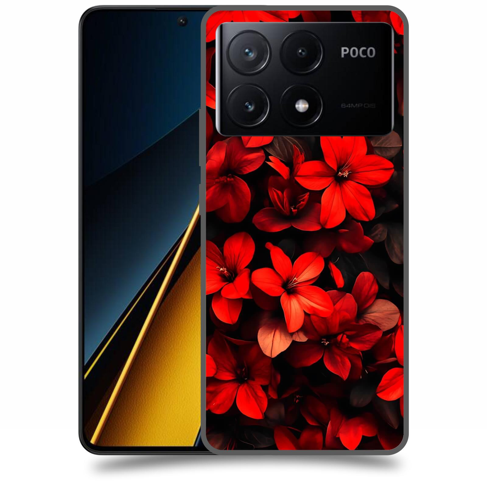 ACOVER Kryt na mobil Poco X6 Pro 5G - Temná vášeň