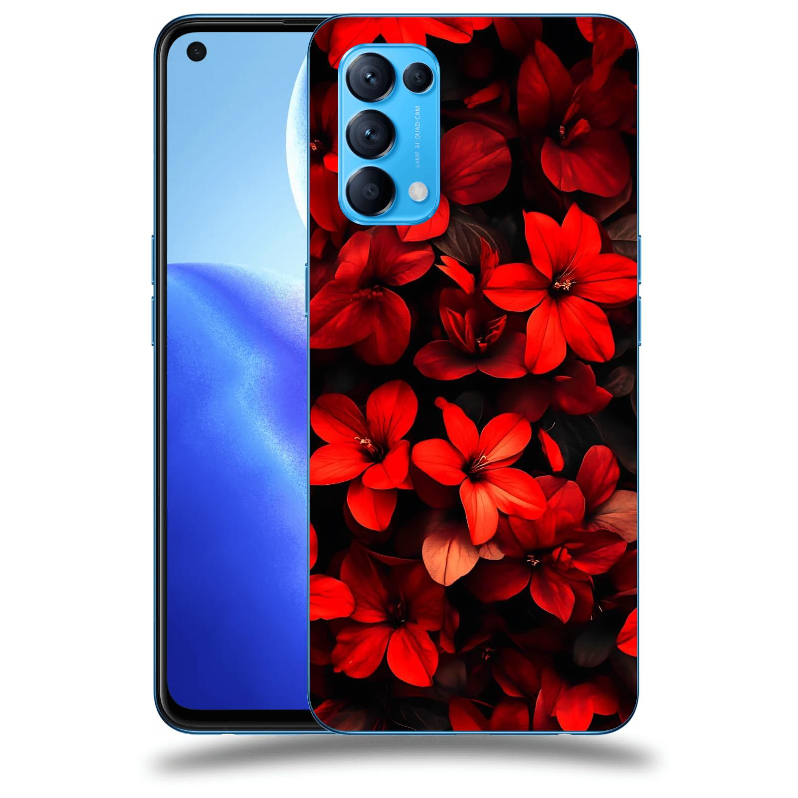ACOVER Kryt na mobil OPPO Reno 5 5G - Temná vášeň