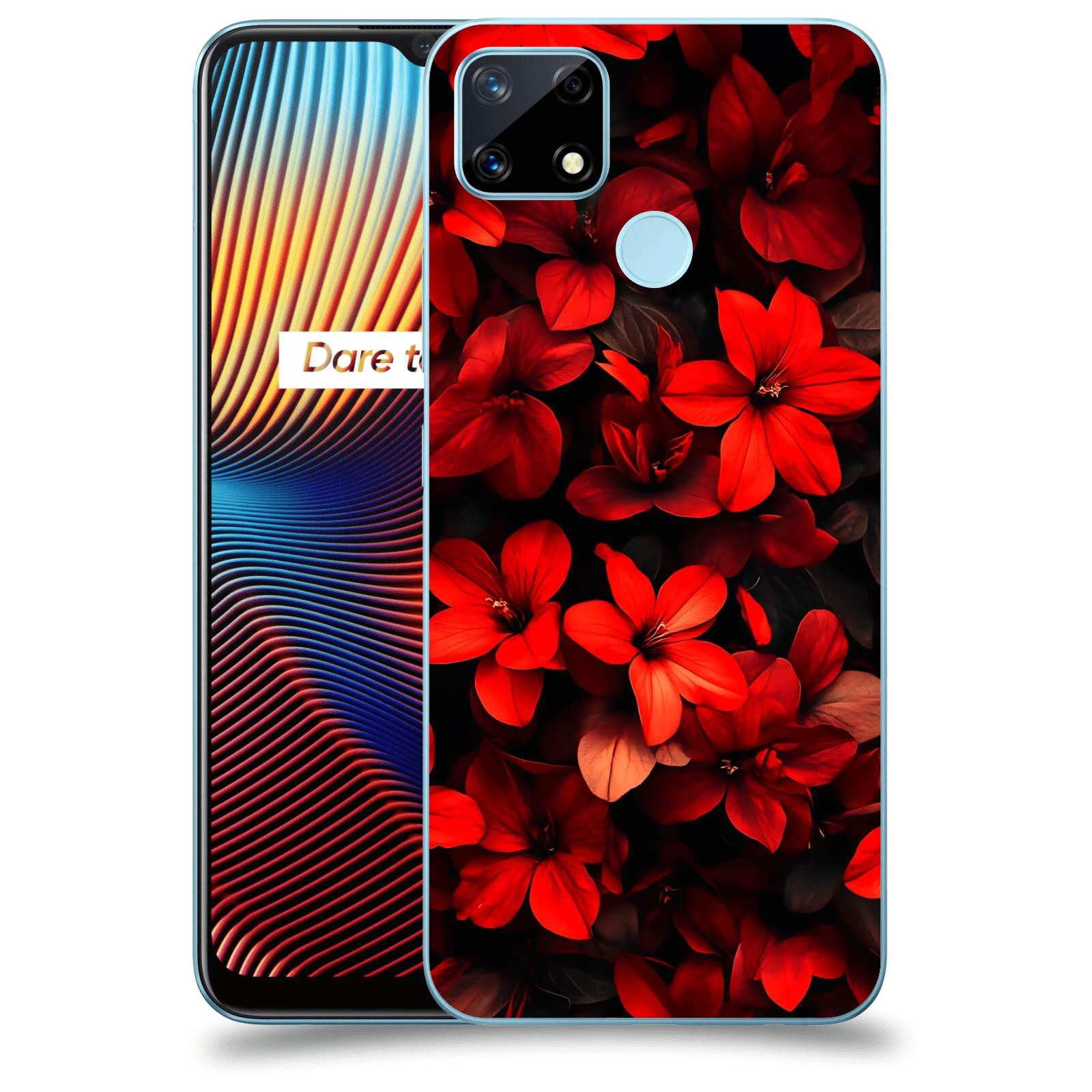 ACOVER Kryt na mobil Realme 7i - Temná vášeň