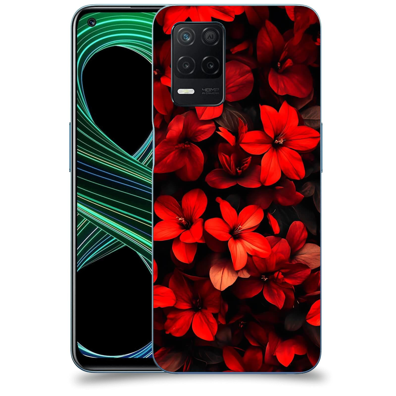 ACOVER Kryt na mobil Realme 8 5G - Temná vášeň