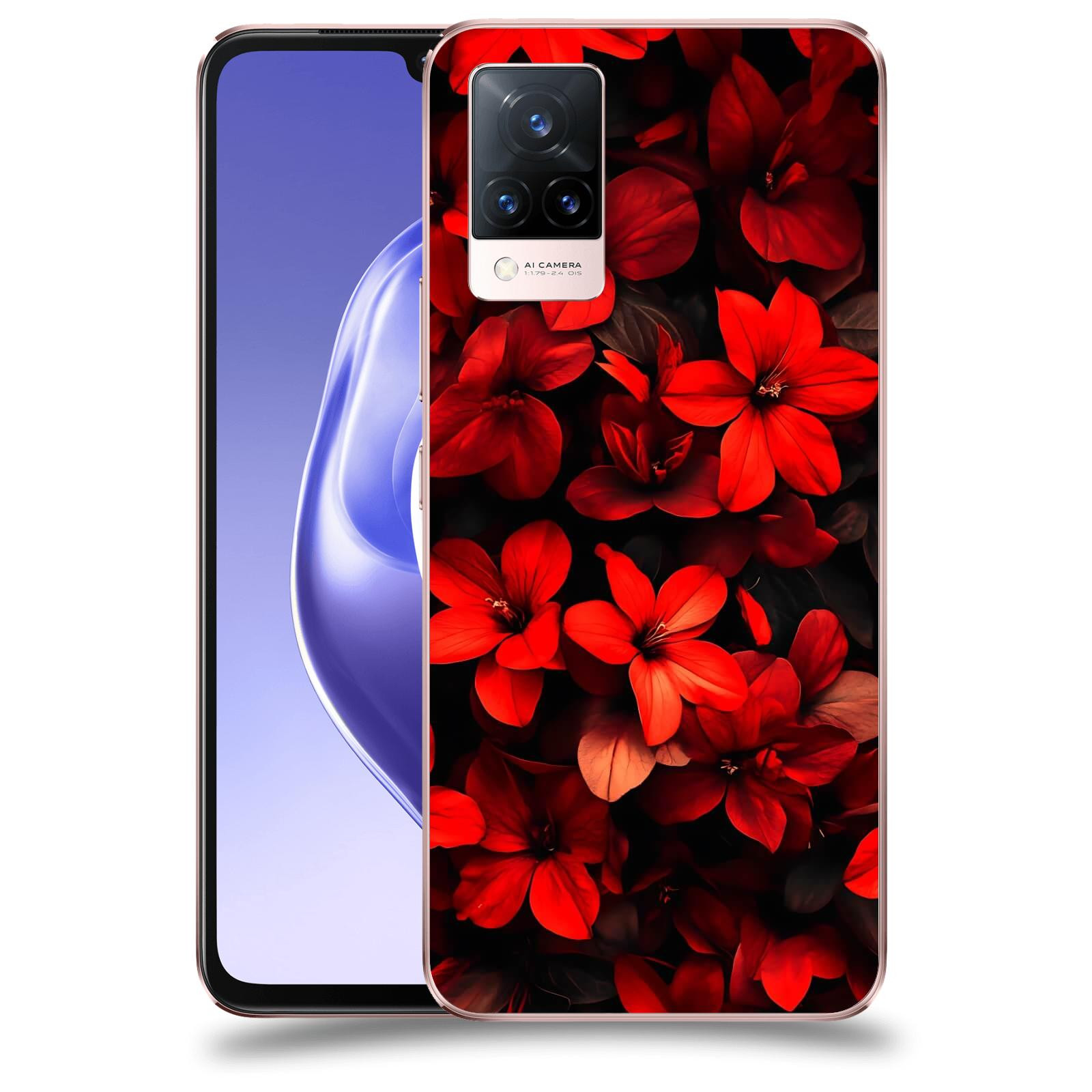 ACOVER Kryt na mobil Vivo V21 5G - Temná vášeň