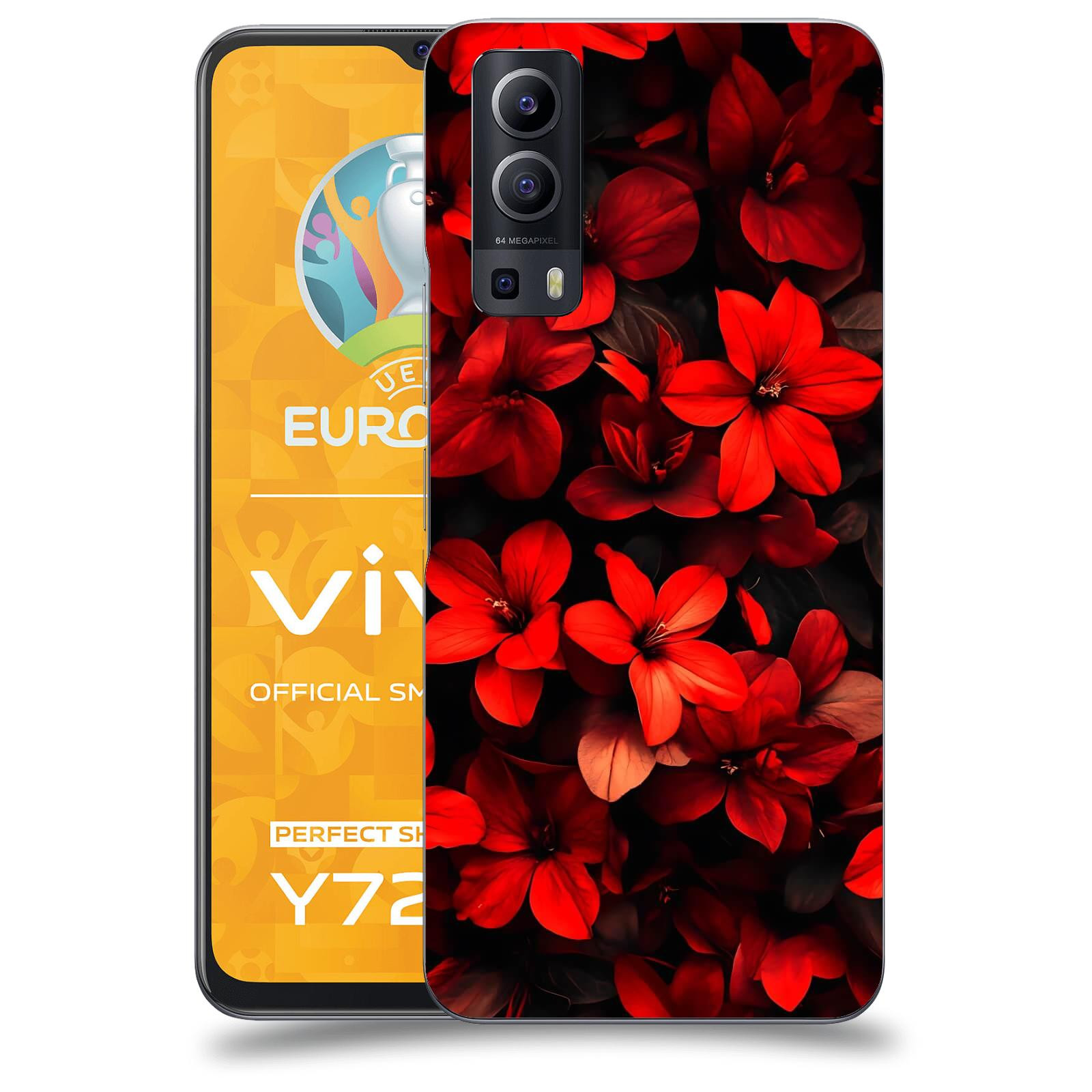 ACOVER Kryt na mobil Vivo Y72 5G - Temná vášeň