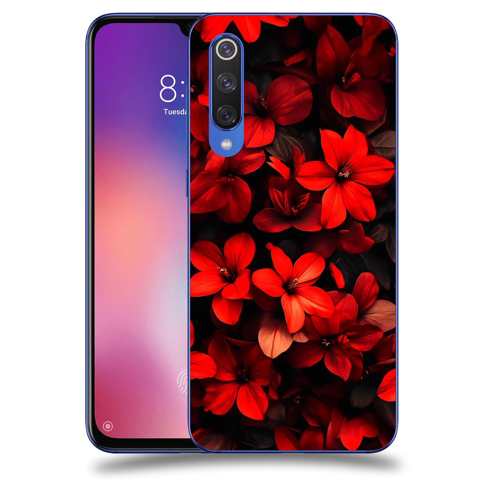 ACOVER Kryt na mobil Xiaomi Mi 9 SE - Temná vášeň