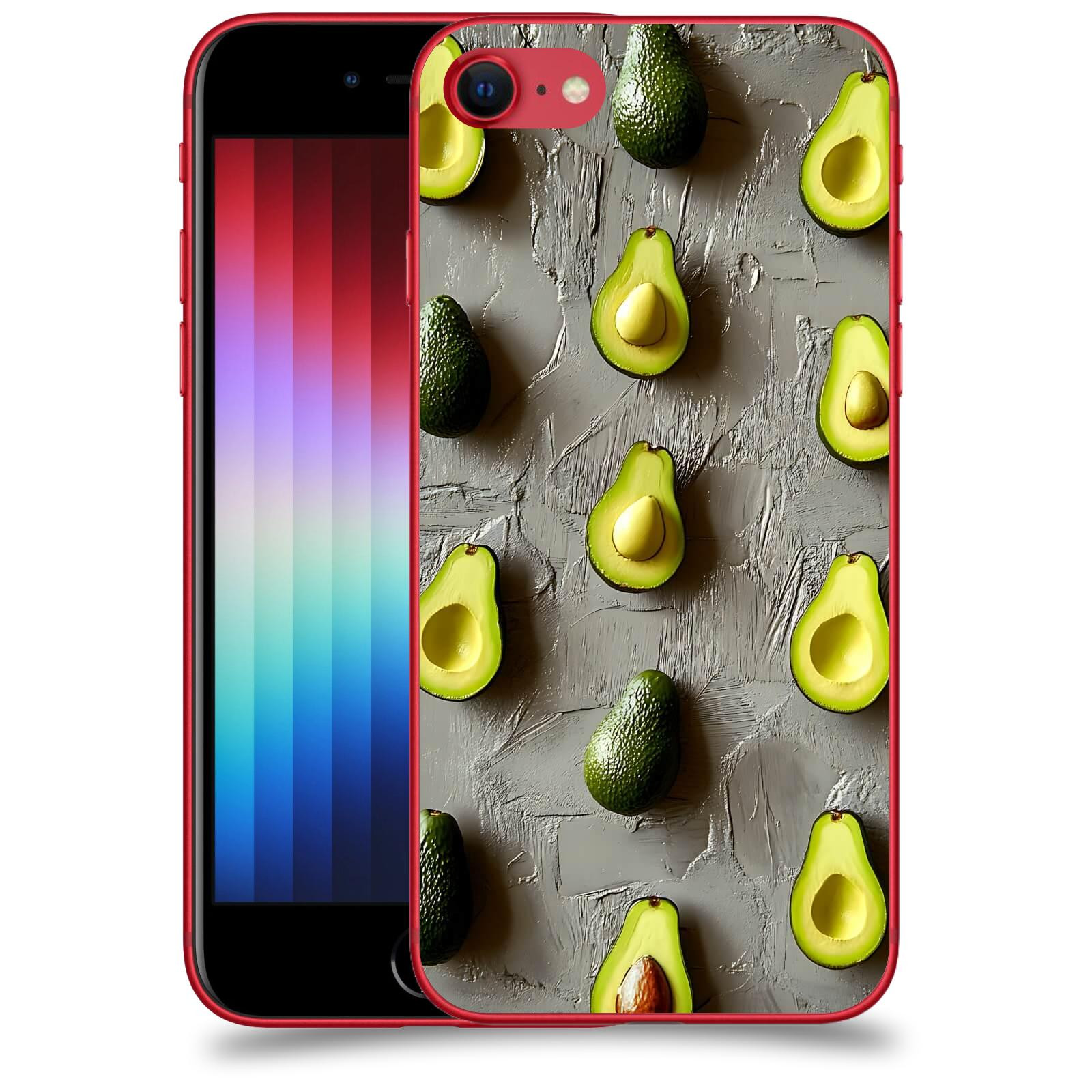 ACOVER Kryt na mobil Apple iPhone SE 2022 - Zelená harmonie