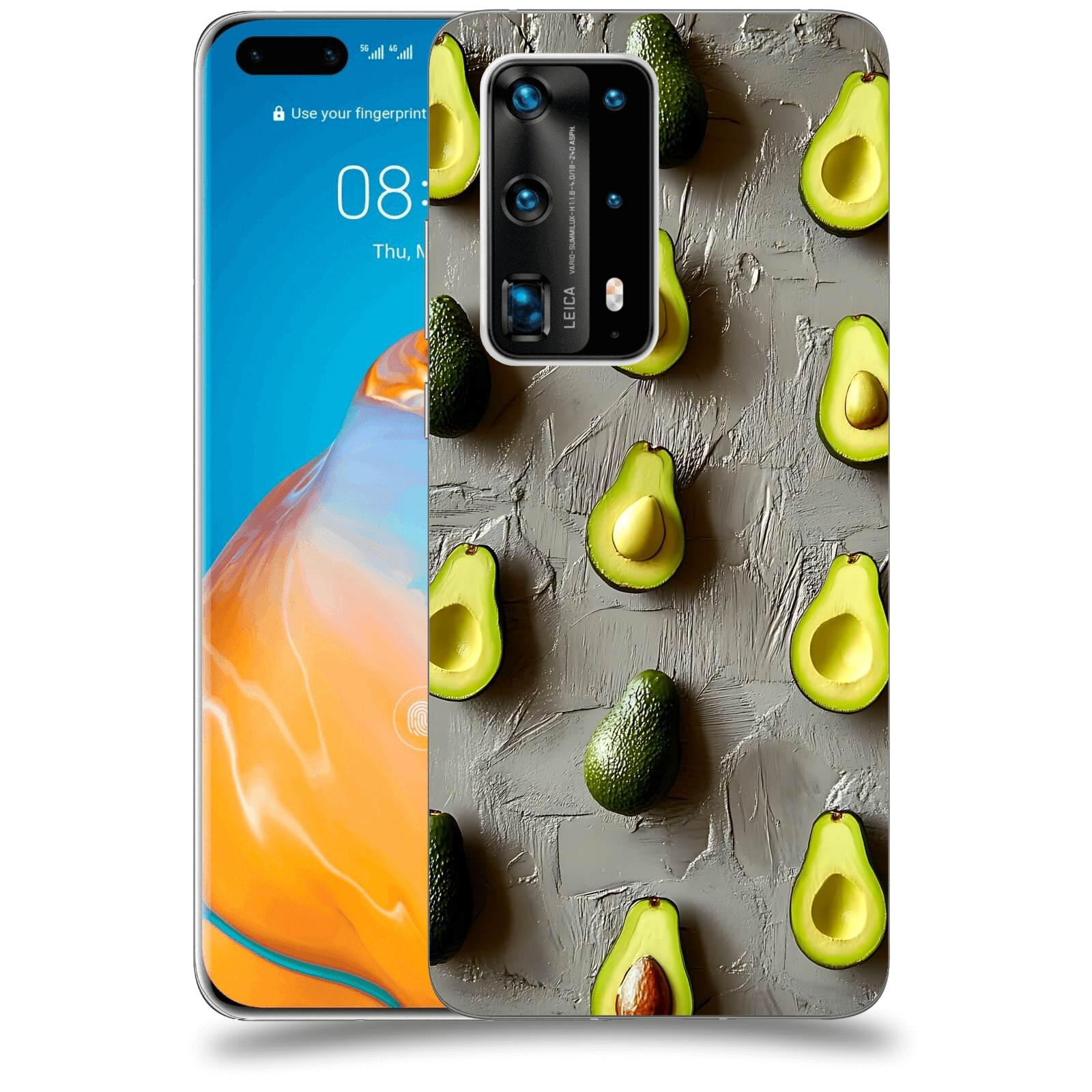 ACOVER Kryt na mobil Huawei P40 Pro - Zelená harmonie