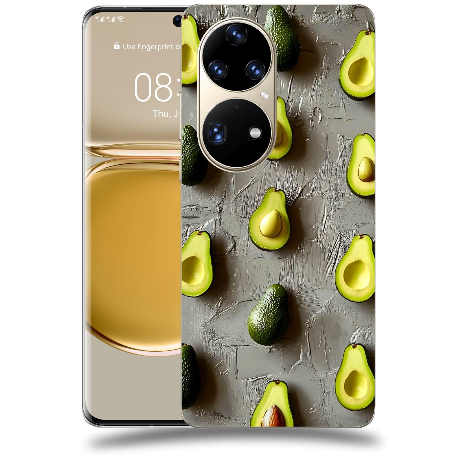 ACOVER Kryt na mobil Huawei P50 - Zelená harmonie