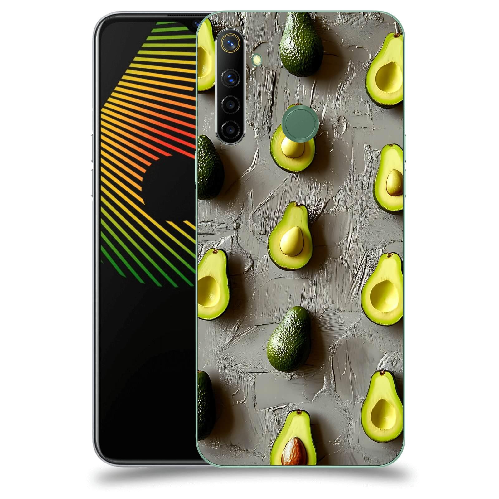 ACOVER Kryt na mobil Realme 6i - Zelená harmonie