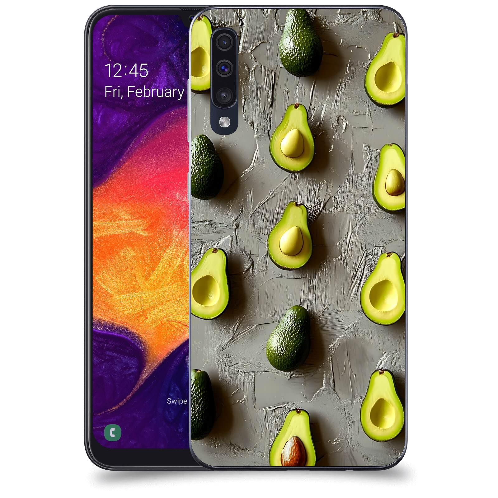ACOVER Kryt na mobil Samsung Galaxy A50 A505F - Zelená harmonie