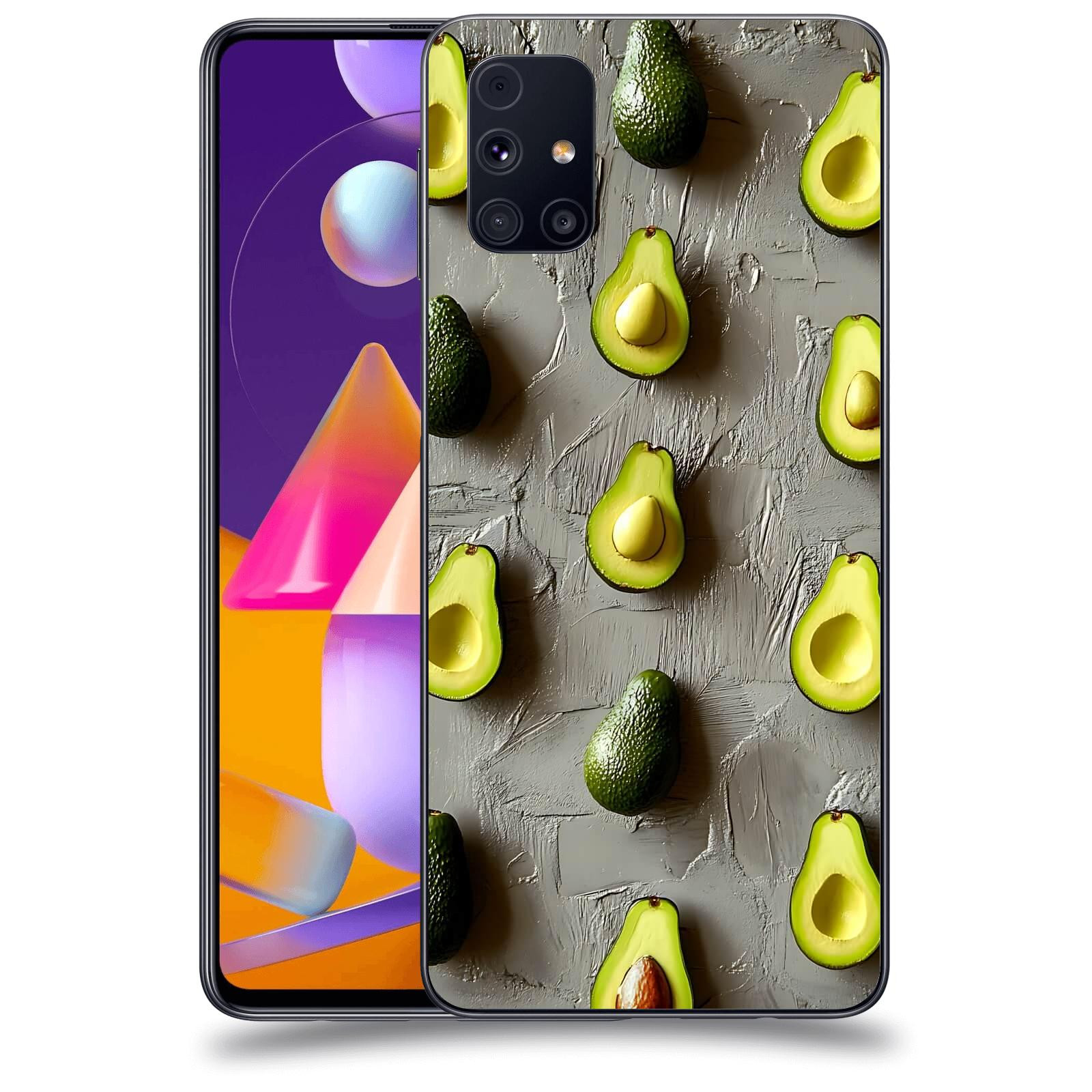 ACOVER Kryt na mobil Samsung Galaxy M31s - Zelená harmonie
