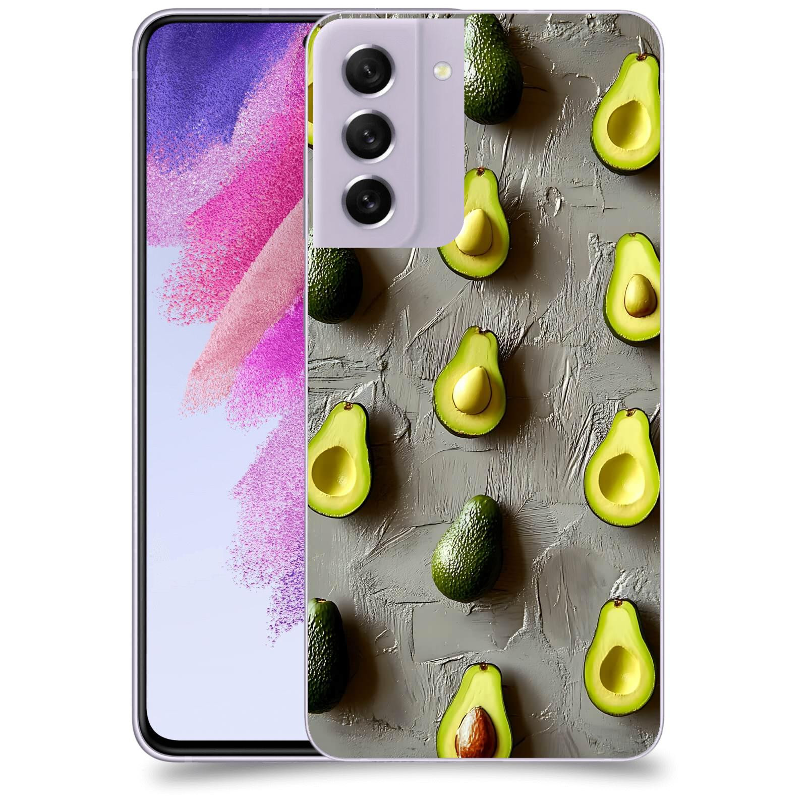 ACOVER Kryt na mobil Samsung Galaxy S21 FE 5G - Zelená harmonie