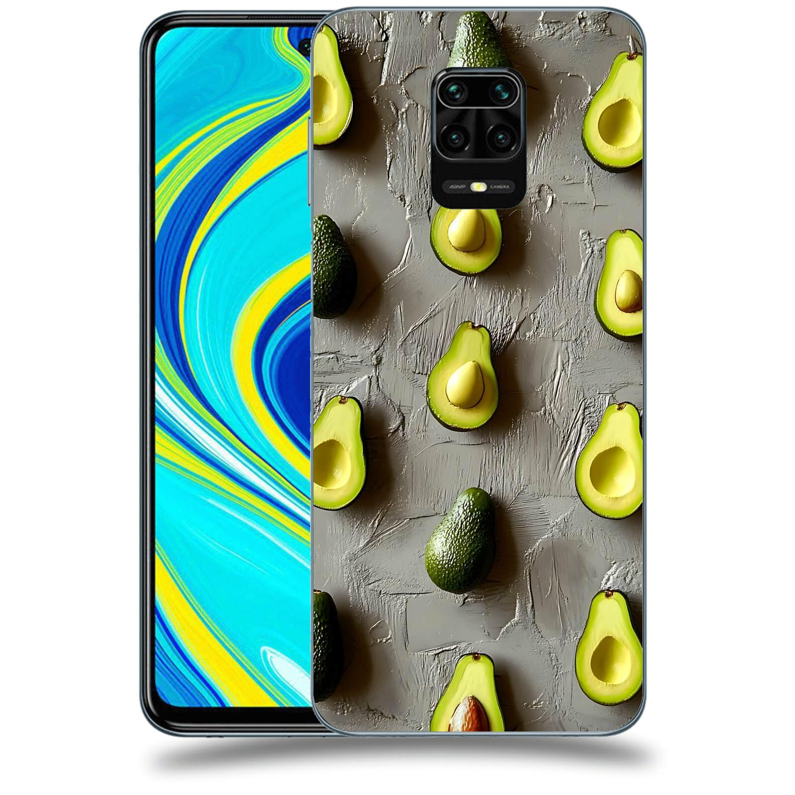 ACOVER Kryt na mobil Xiaomi Redmi Note 9S - Zelená harmonie