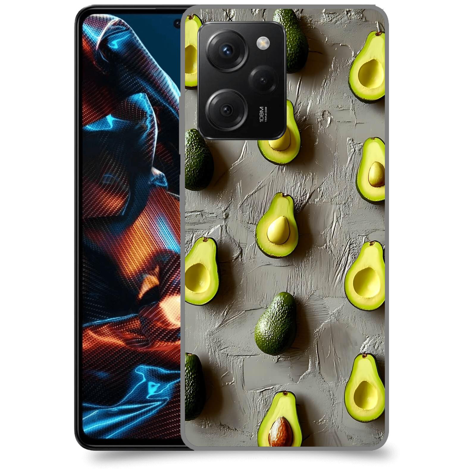 ACOVER Kryt na mobil Xiaomi Poco X5 Pro - Zelená harmonie