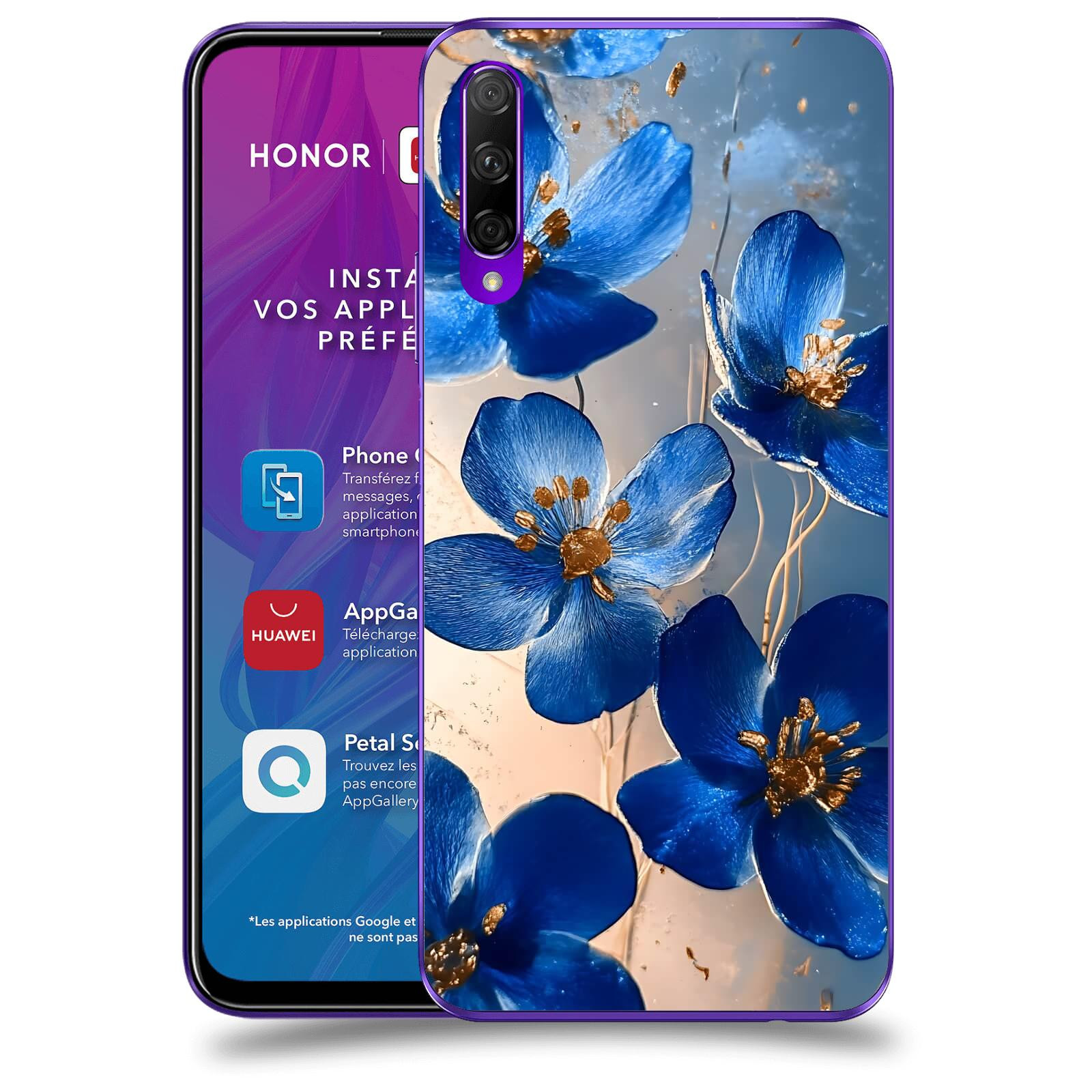 ACOVER Kryt na mobil Honor 9X Pro - Zlatá elegance