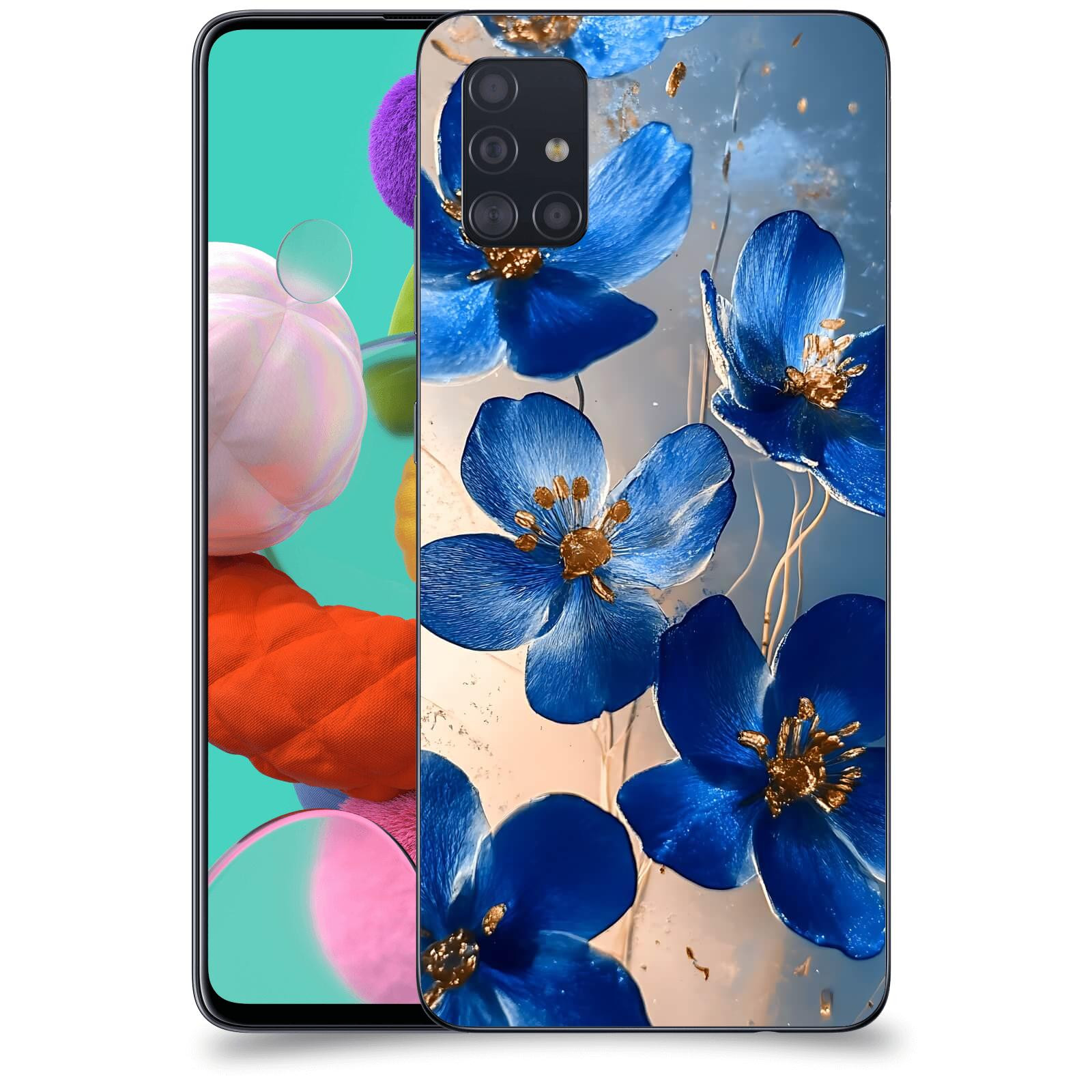 ACOVER Kryt na mobil Samsung Galaxy A51 A515F - Zlatá elegance