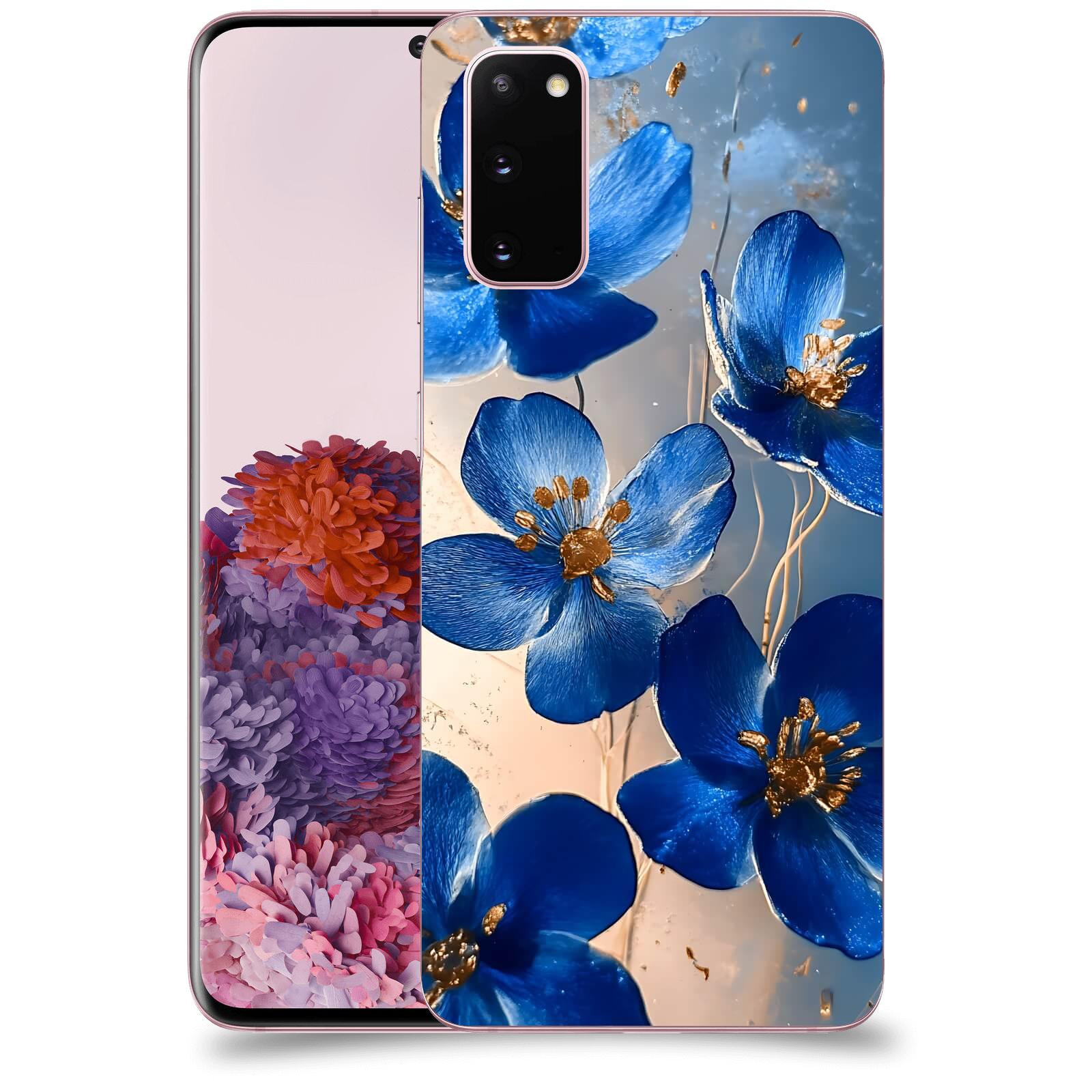 ACOVER Kryt na mobil Samsung Galaxy S20 G980F - Zlatá elegance