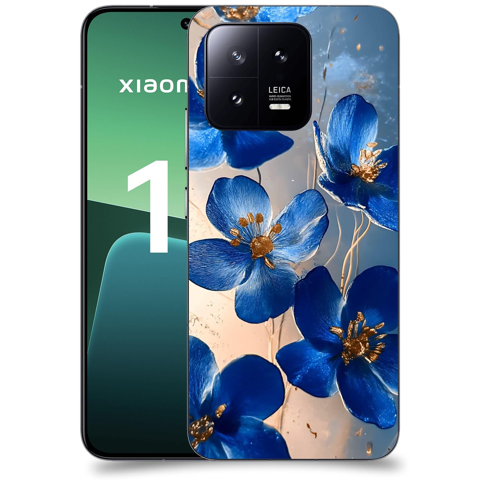 ACOVER Kryt na mobil Xiaomi 13 - Zlatá elegance