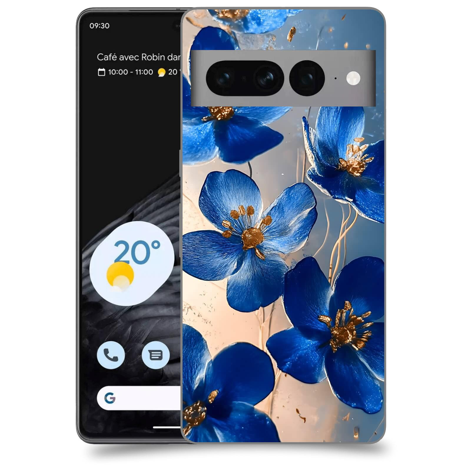 ACOVER Kryt na mobil Google pixel 7 pro - Zlatá elegance