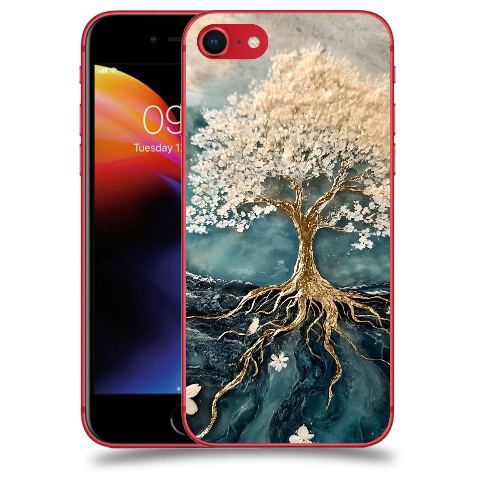 ACOVER Kryt na mobil Apple iPhone 8 - Zlatý život