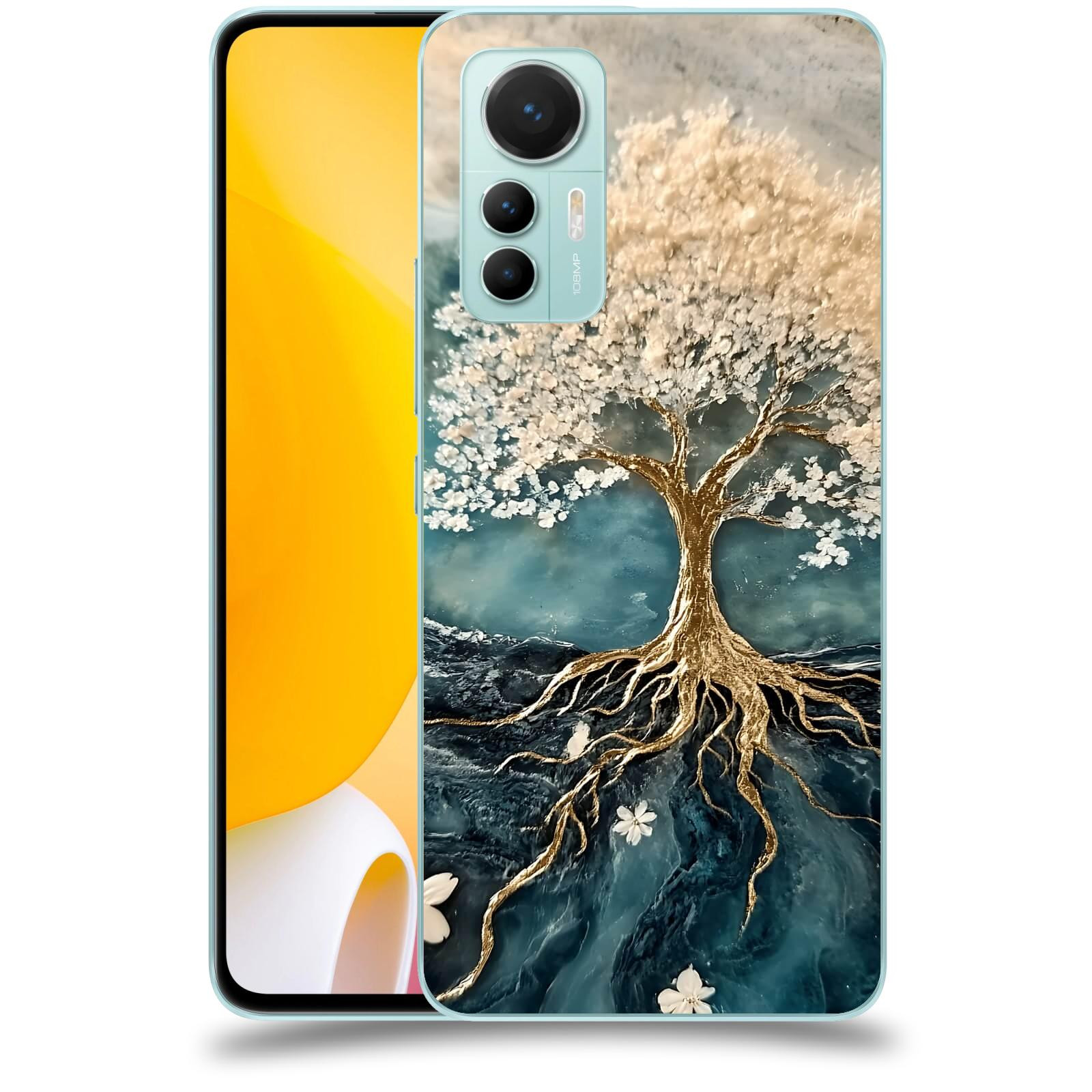 ACOVER Kryt na mobil Xiaomi 12 Lite - Zlatý život