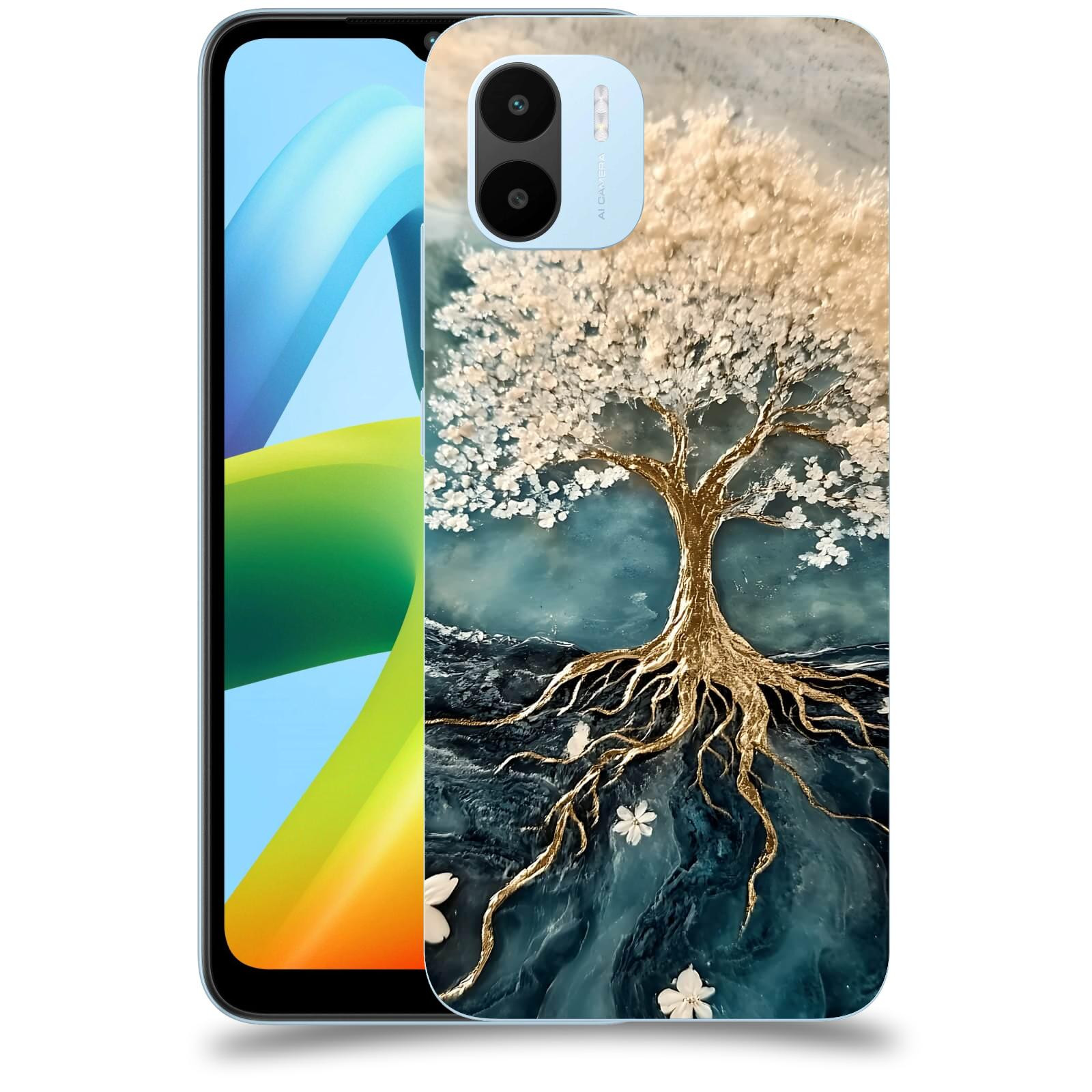 ACOVER Kryt na mobil Xiaomi Redmi A1 - Zlatý život