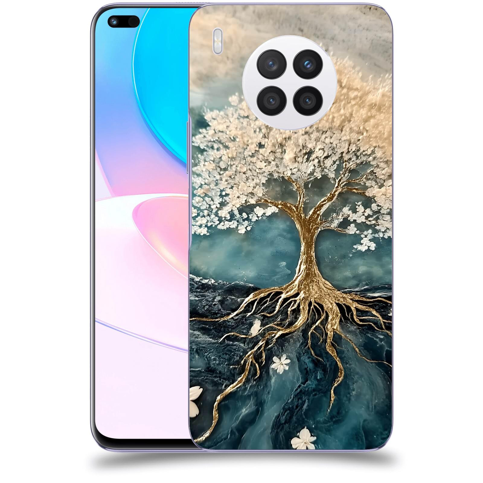 ACOVER Kryt na mobil Huawei Nova 8i - Zlatý život