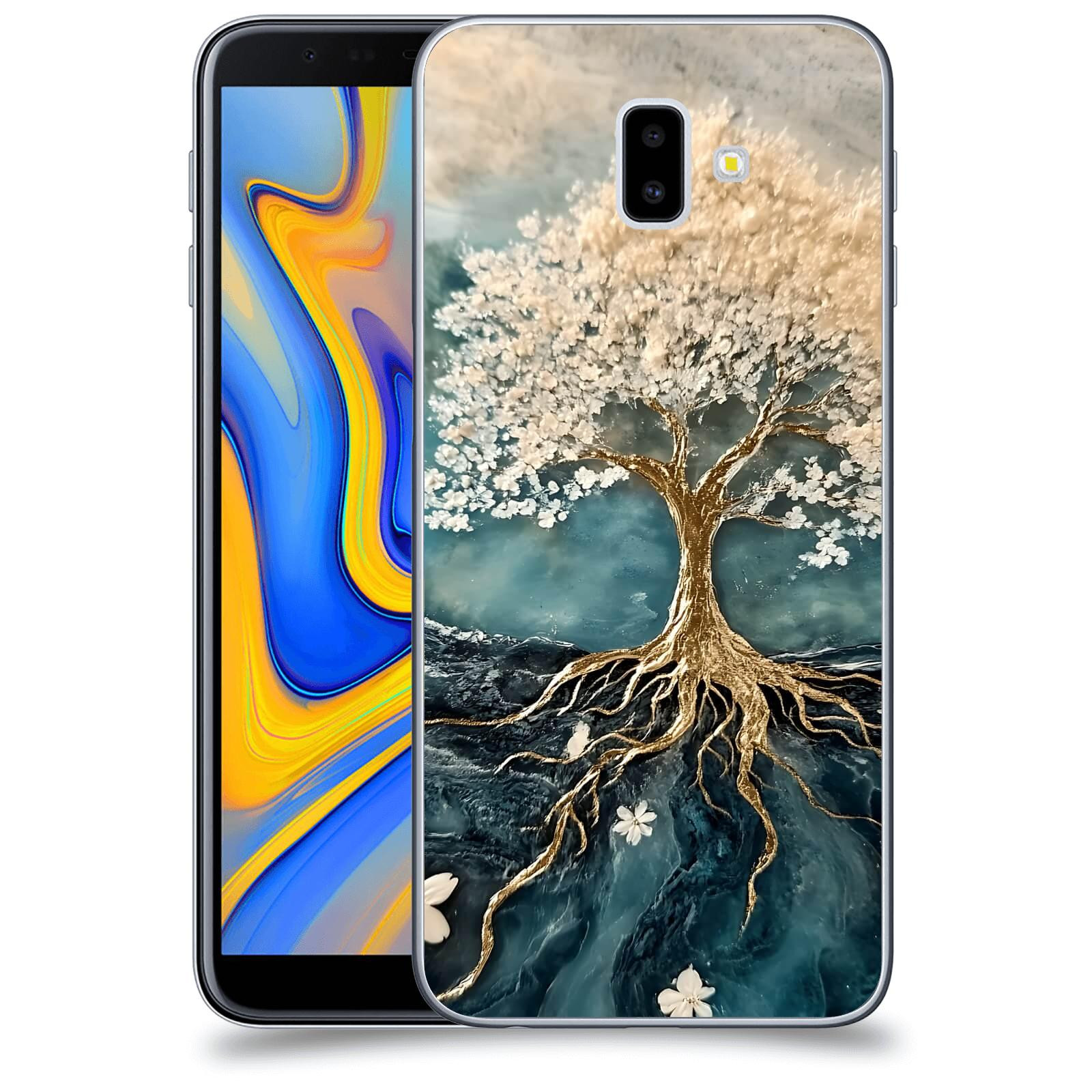 ACOVER Kryt na mobil Samsung Galaxy J6+ J610F - Zlatý život