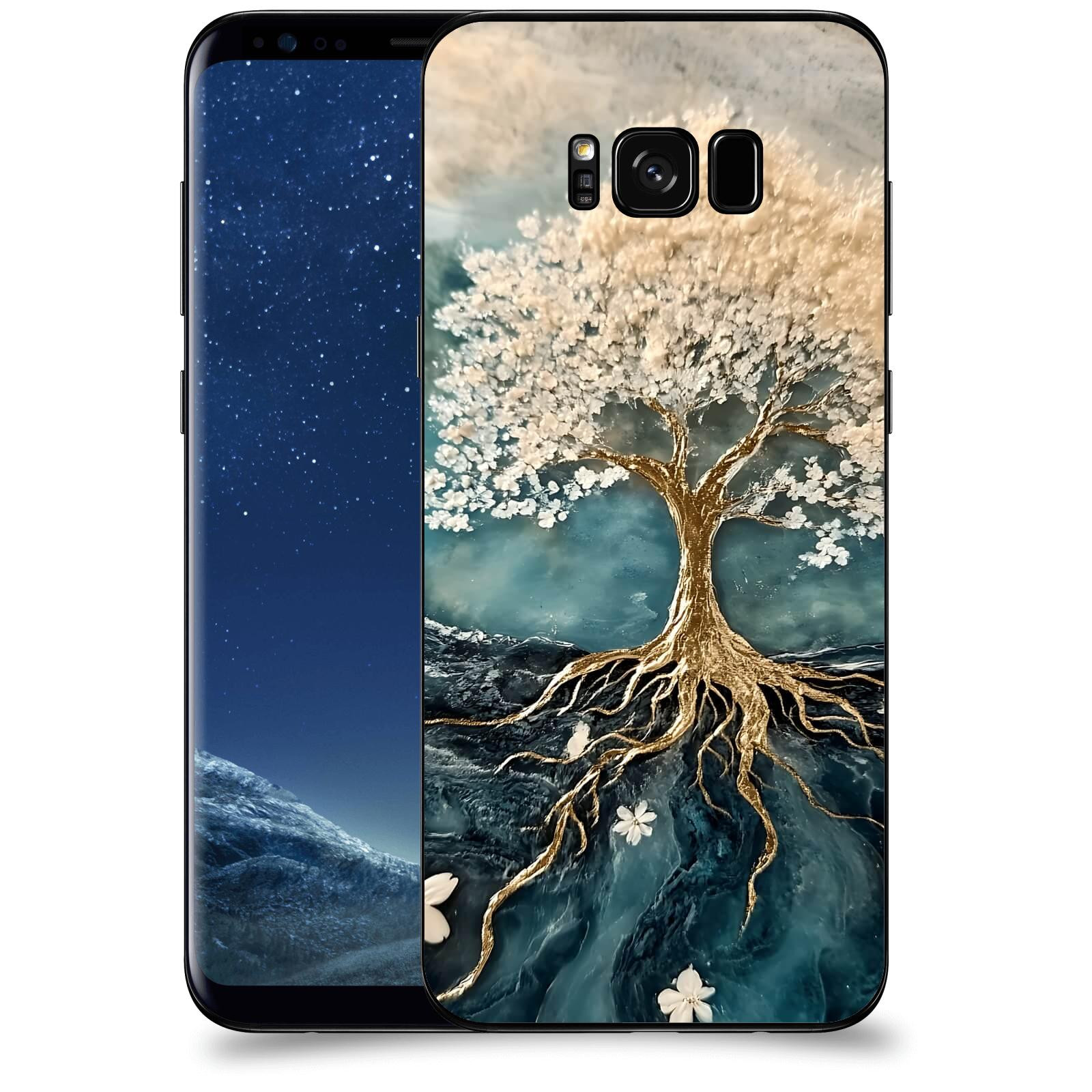 ACOVER Kryt na mobil Samsung Galaxy S8+ G955F - Zlatý život