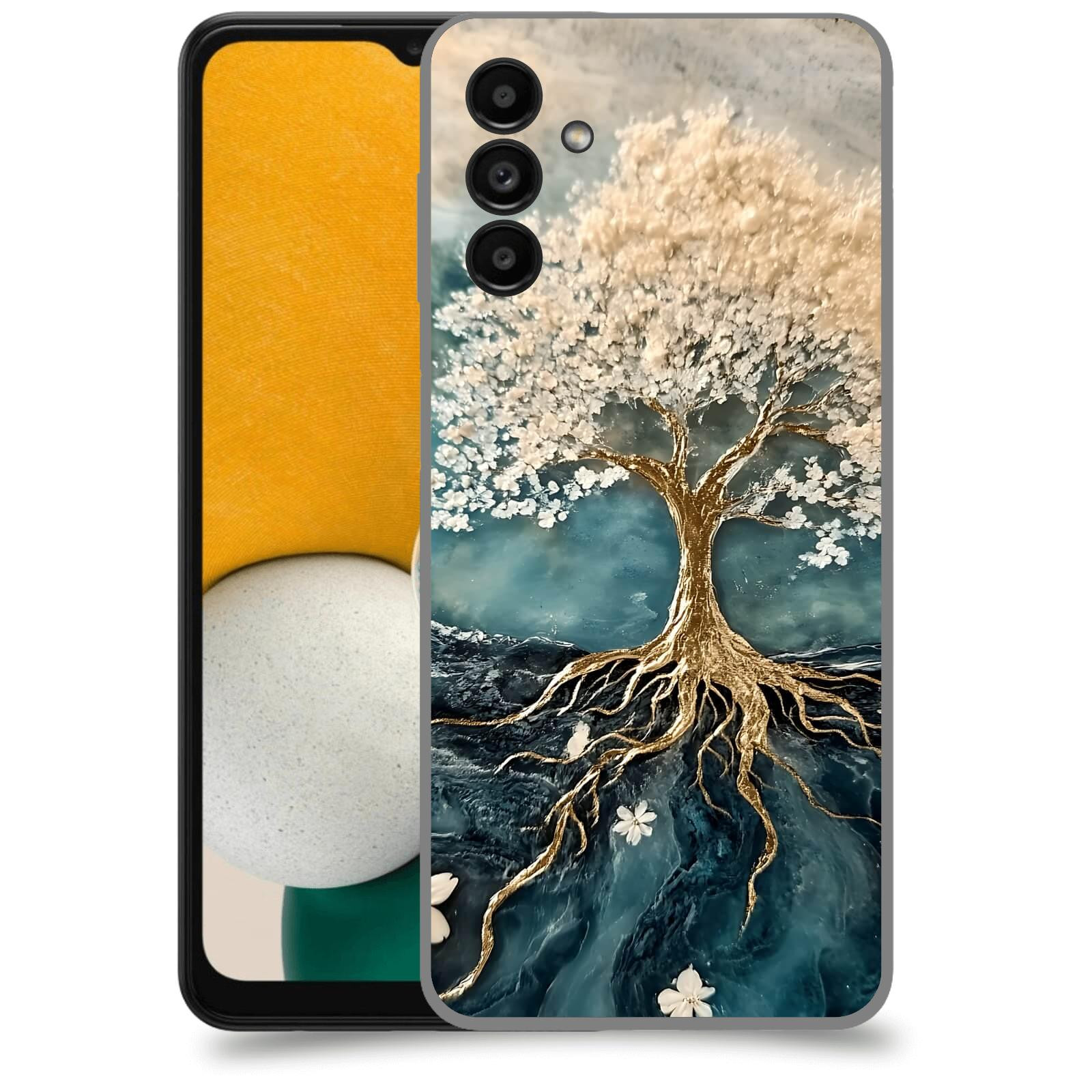 ACOVER Kryt na mobil Samsung Galaxy A13 5G A136B - Zlatý život