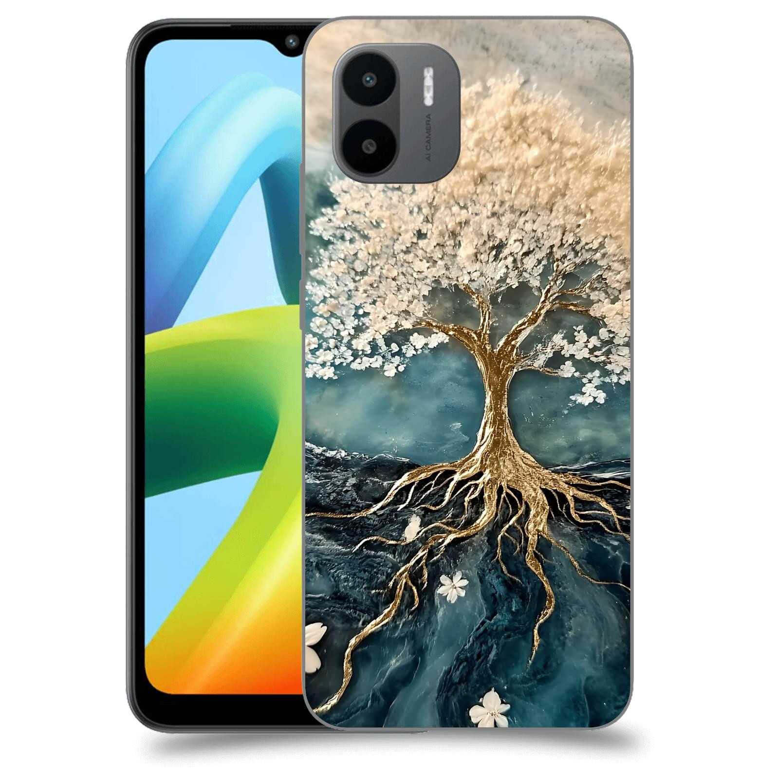 ACOVER Kryt na mobil Xiaomi Redmi A1+ - Zlatý život