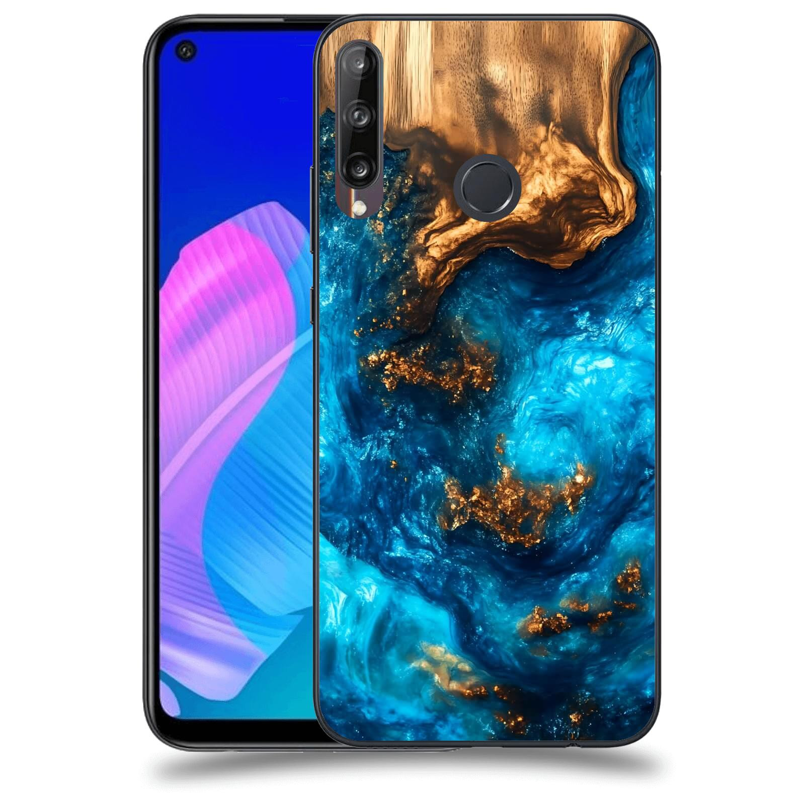 ACOVER Kryt na mobil Huawei P40 Lite E - Kosmická hloubka