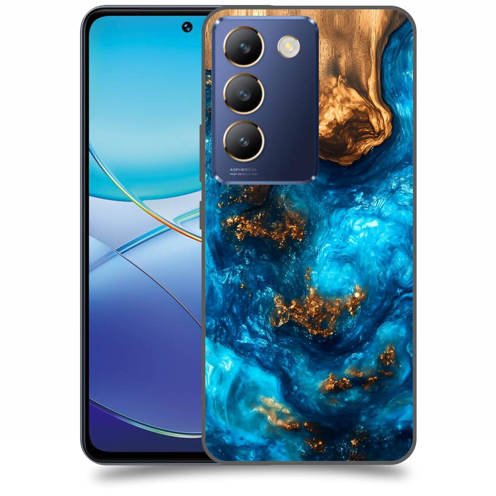 ACOVER Kryt na mobil Vivo V40SE - Kosmická hloubka