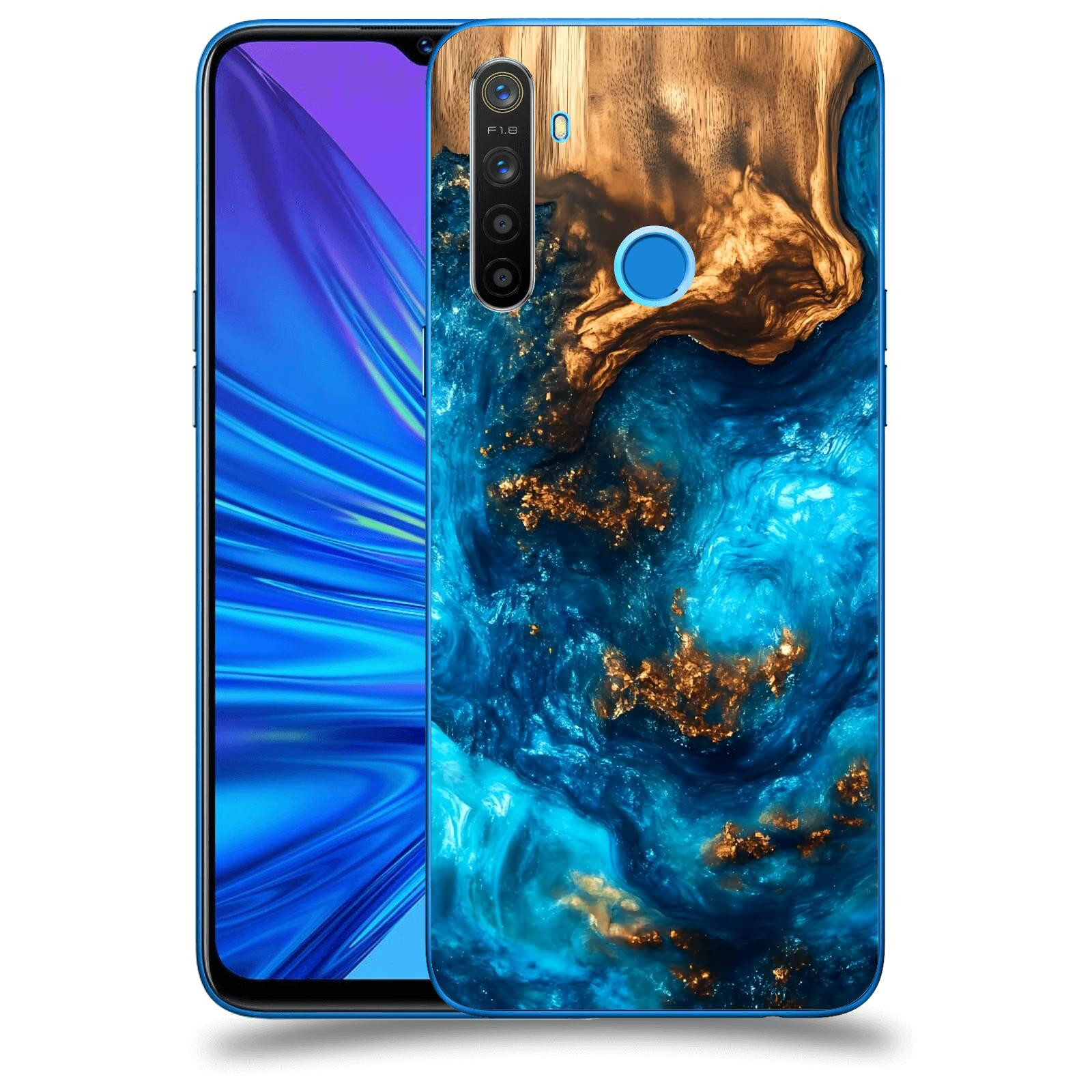 ACOVER Kryt na mobil Realme 5 - Kosmická hloubka