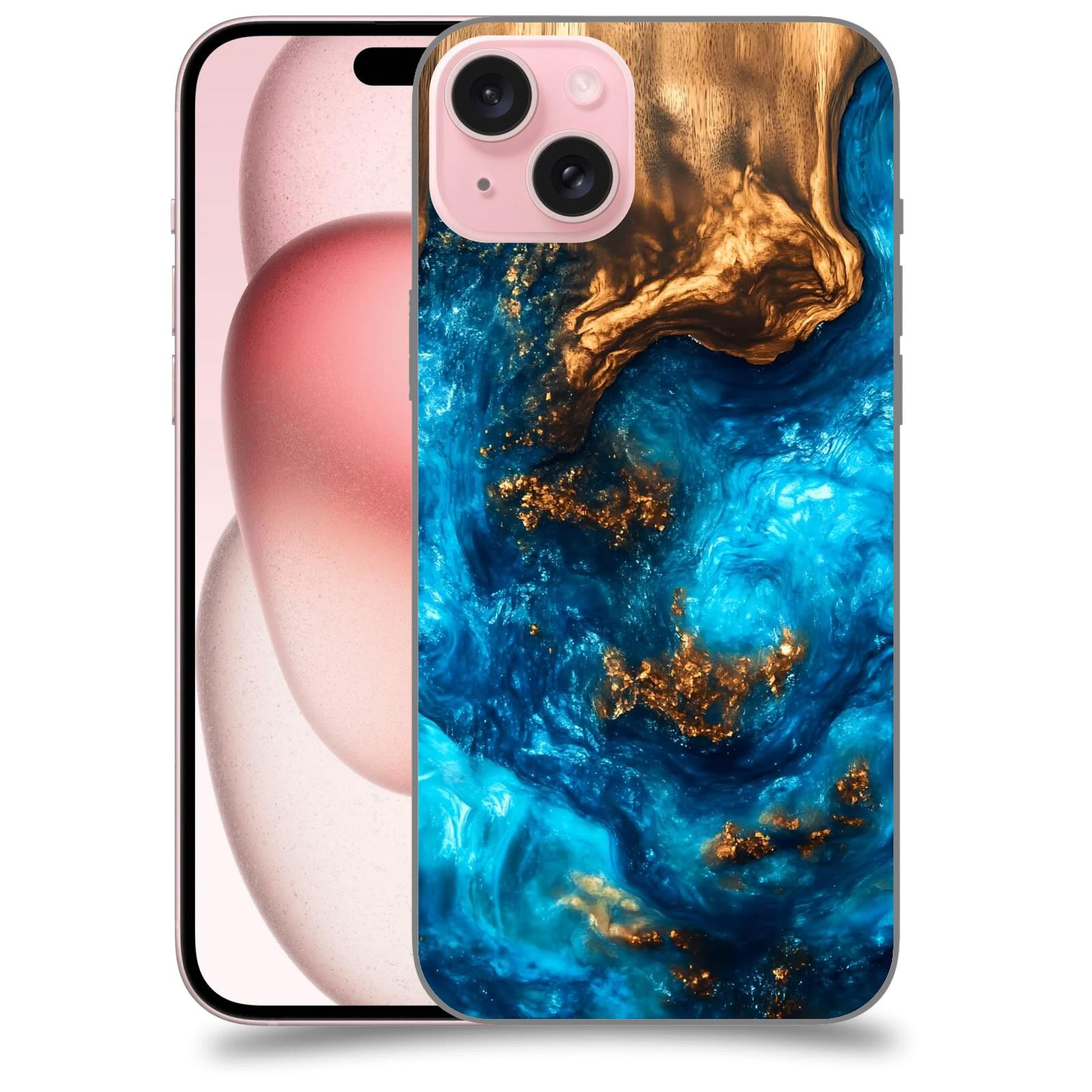 ACOVER Kryt na mobil Apple iPhone 15 plus - Kosmická hloubka