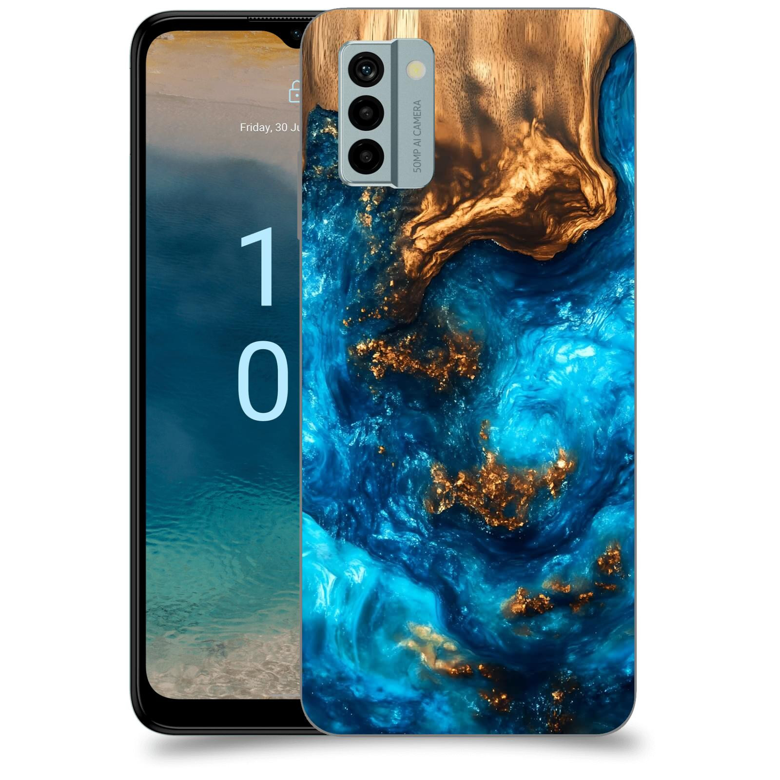 ACOVER Kryt na mobil Nokia G22 - Kosmická hloubka