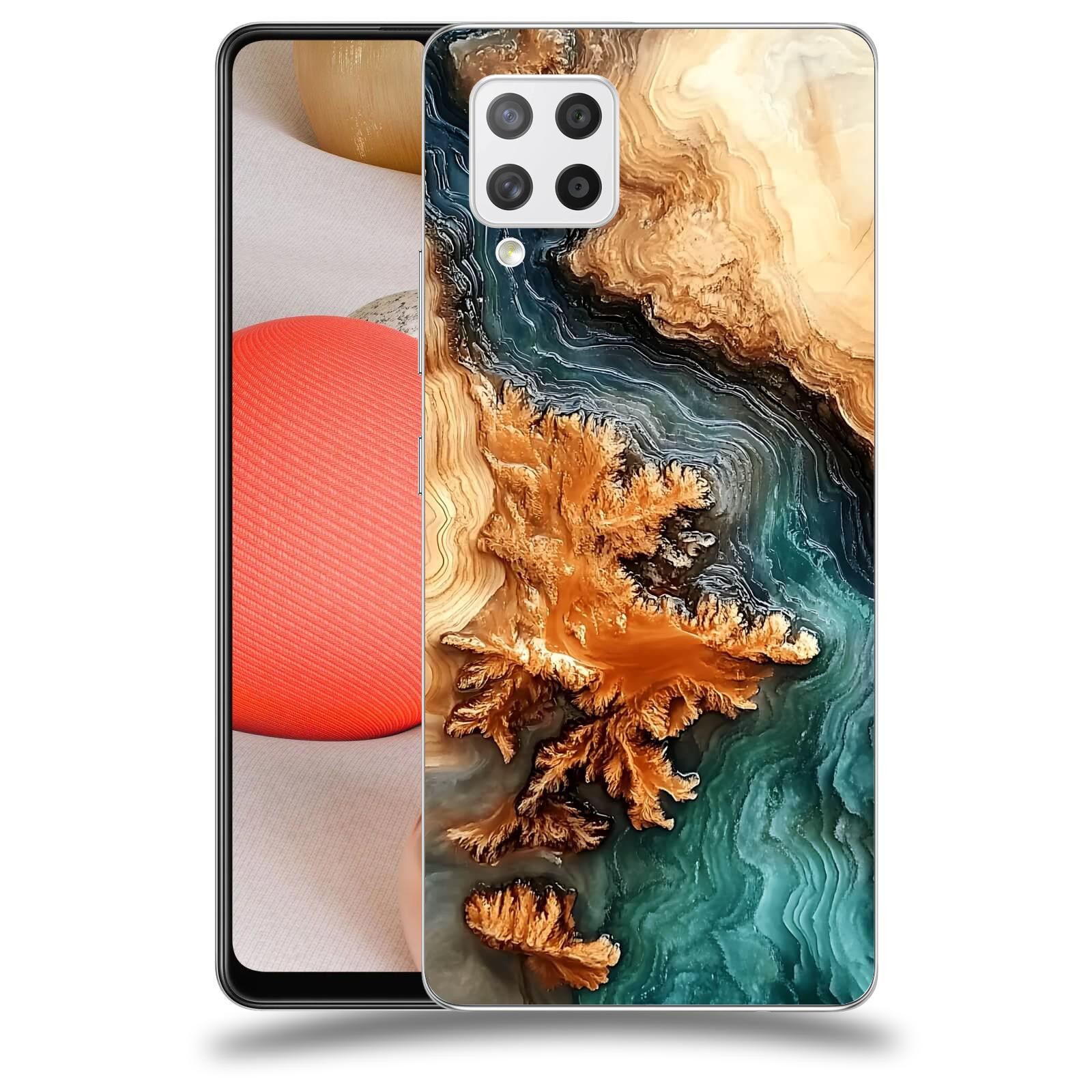 ACOVER Kryt na mobil Samsung Galaxy A42 A426B - Minerální tok
