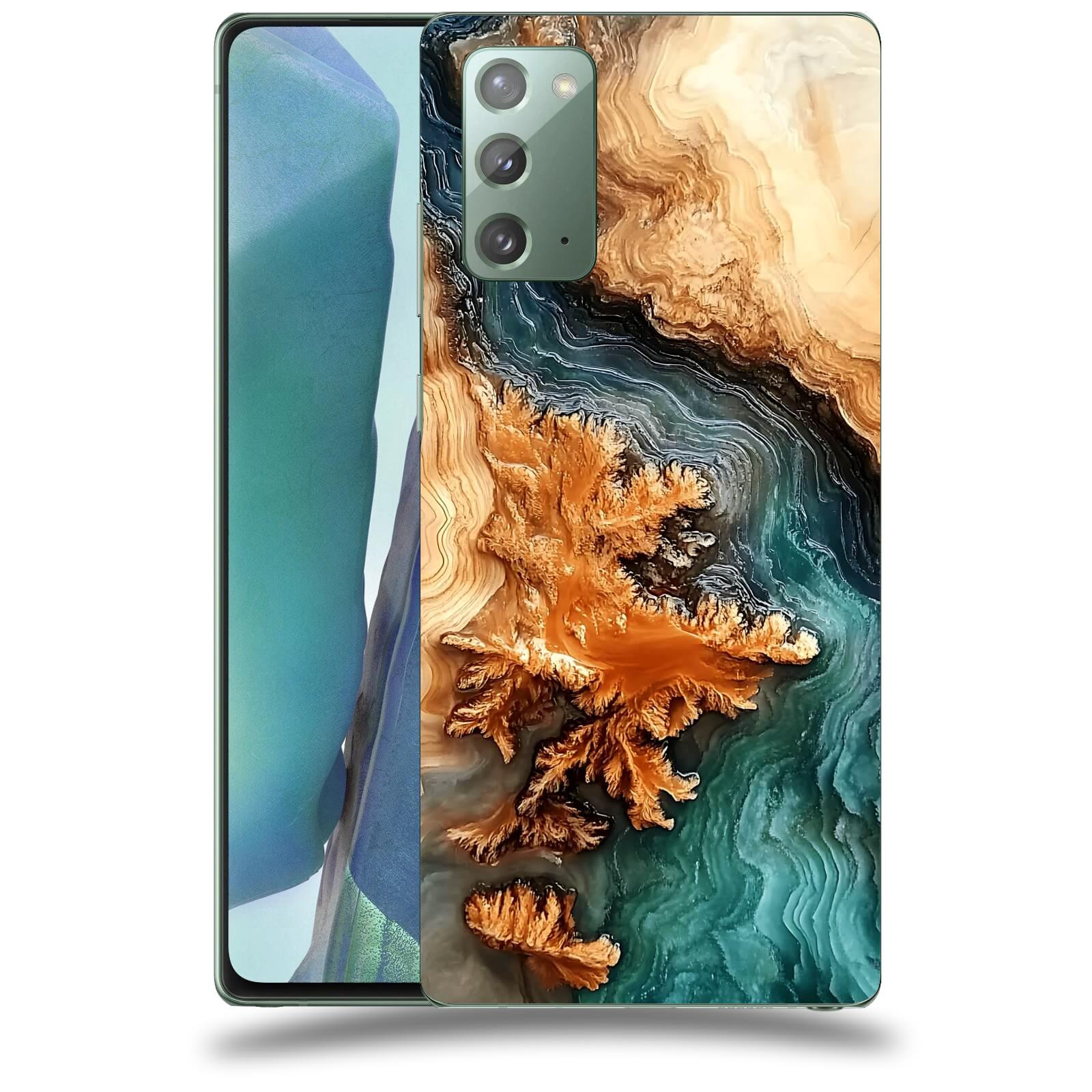 ACOVER Kryt na mobil Samsung Galaxy Note 20 - Minerální tok