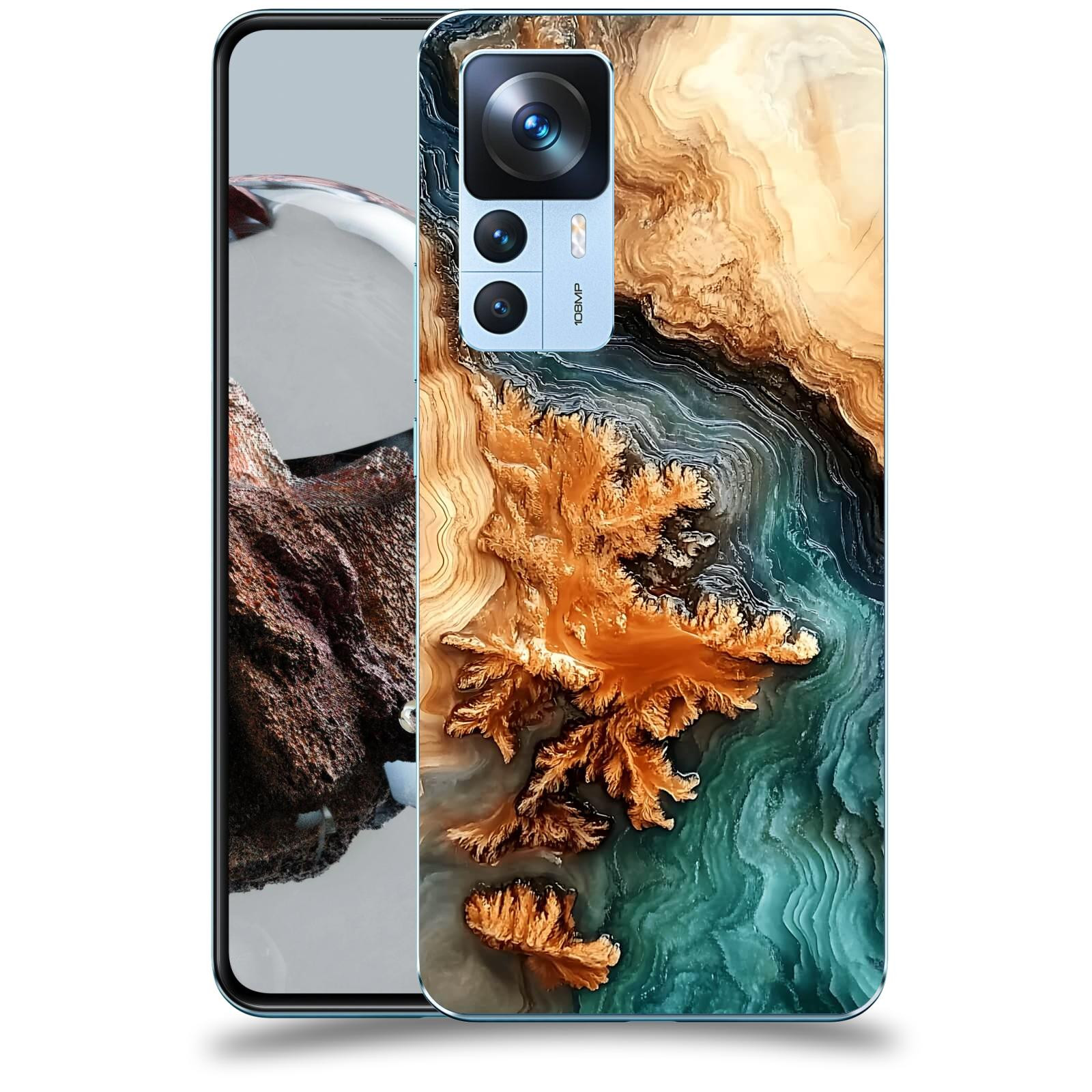 ACOVER Kryt na mobil Xiaomi 12T - Minerální tok