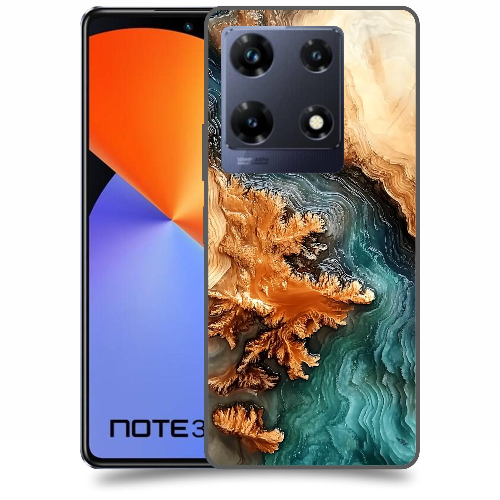 ACOVER Kryt na mobil Infinix Note 30 PRO - Minerální tok
