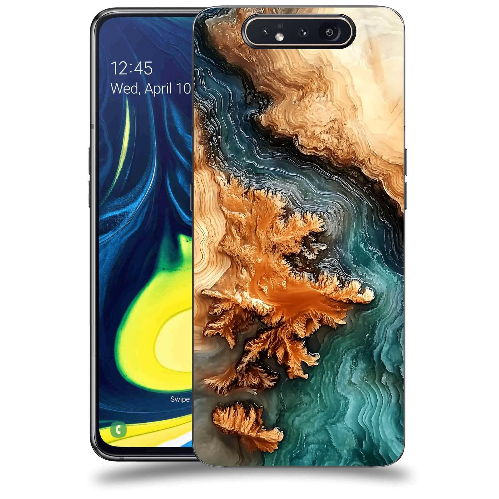 ACOVER Kryt na mobil Samsung Galaxy A80 A805F - Minerální tok