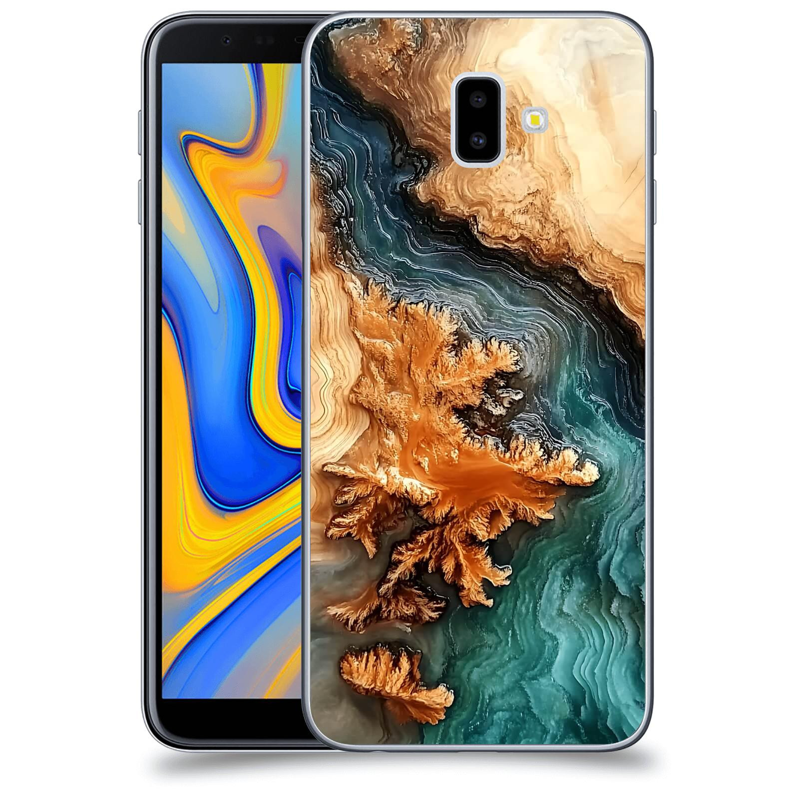 ACOVER Kryt na mobil Samsung Galaxy J6+ J610F - Minerální tok