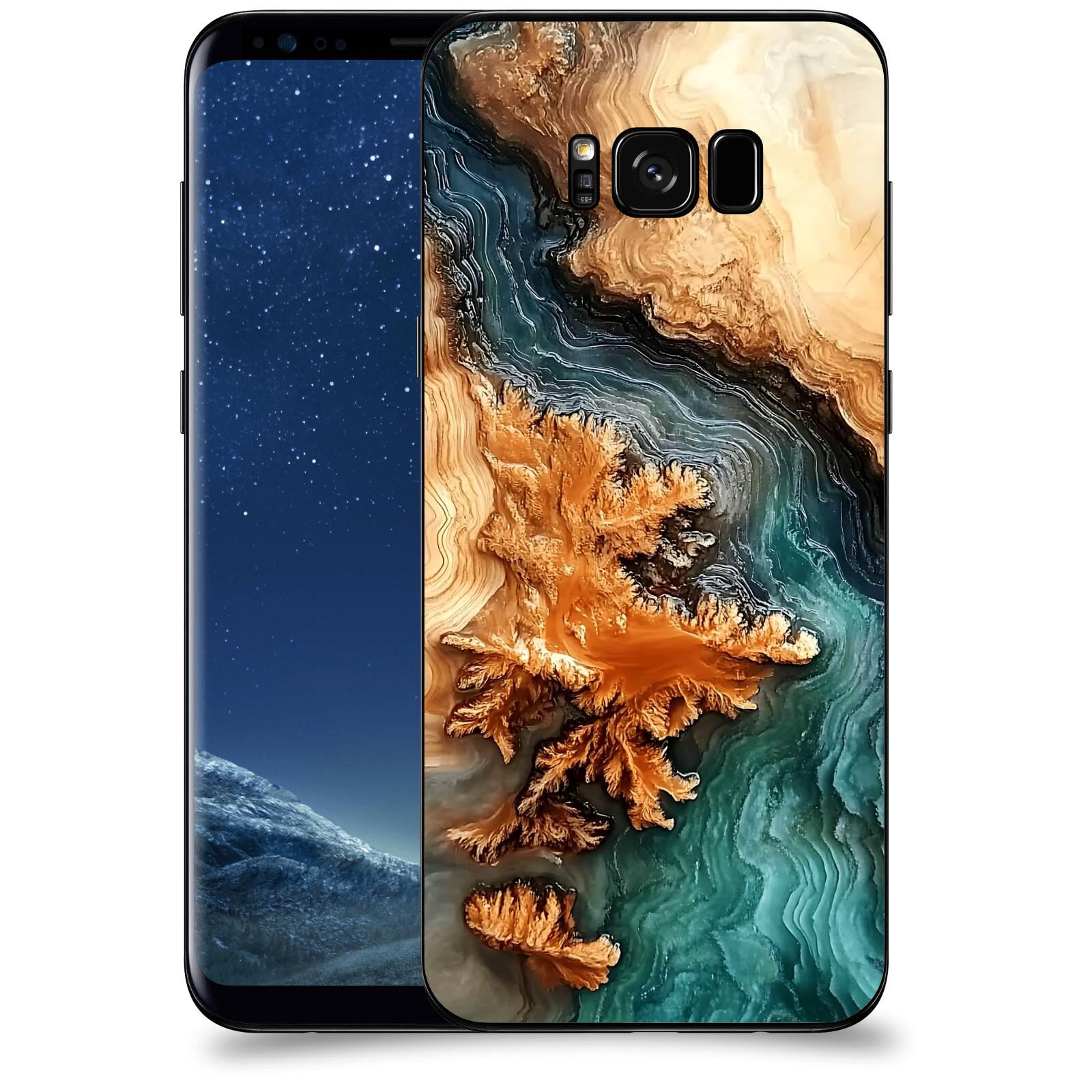 ACOVER Kryt na mobil Samsung Galaxy S8+ G955F - Minerální tok