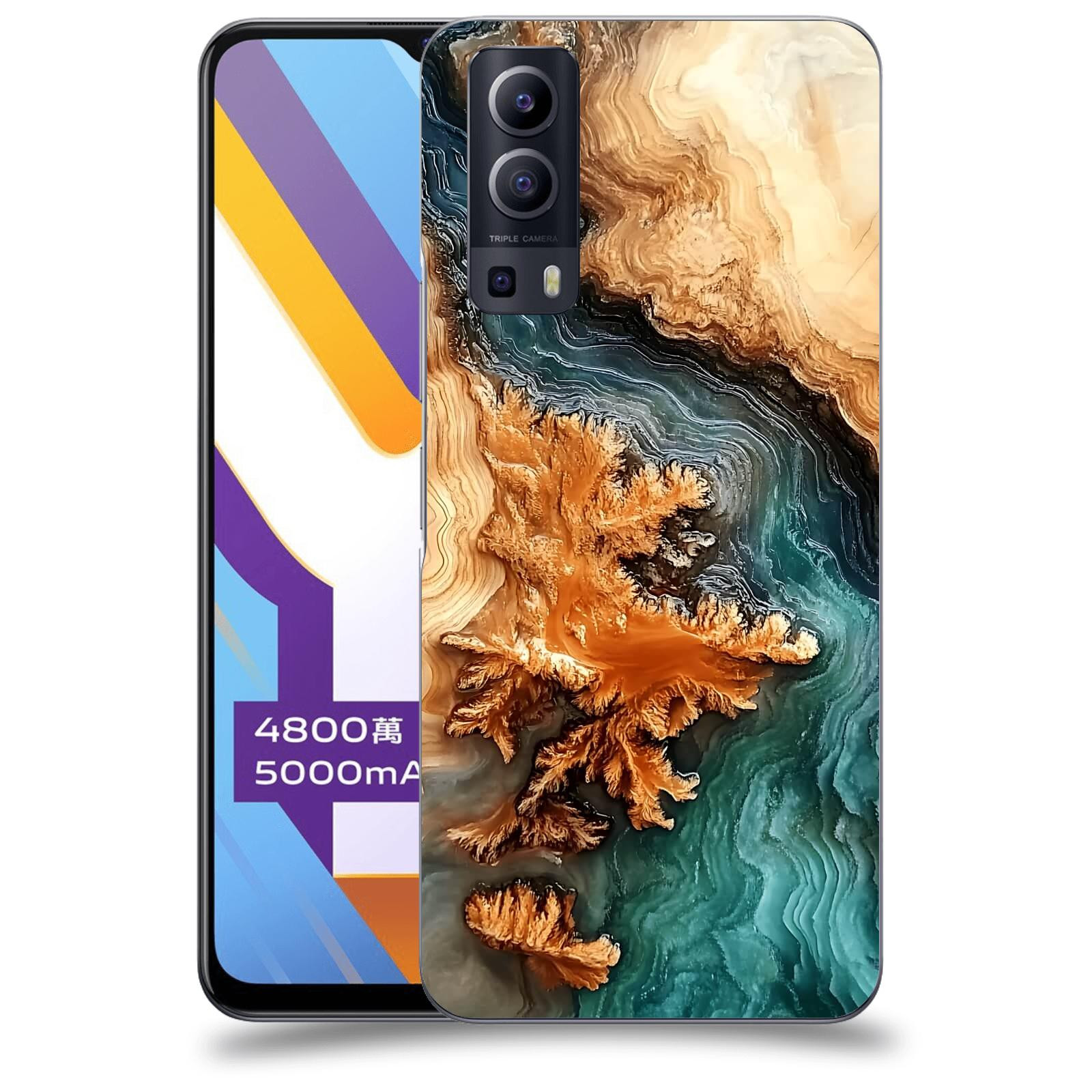 ACOVER Kryt na mobil Vivo Y52 5G - Minerální tok