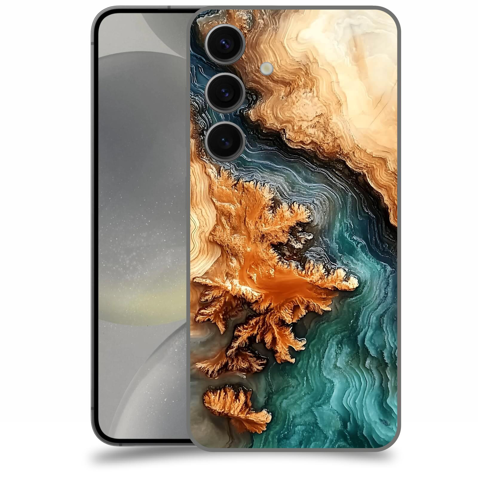 ACOVER Kryt na mobil Samsung Galaxy S24 - Minerální tok