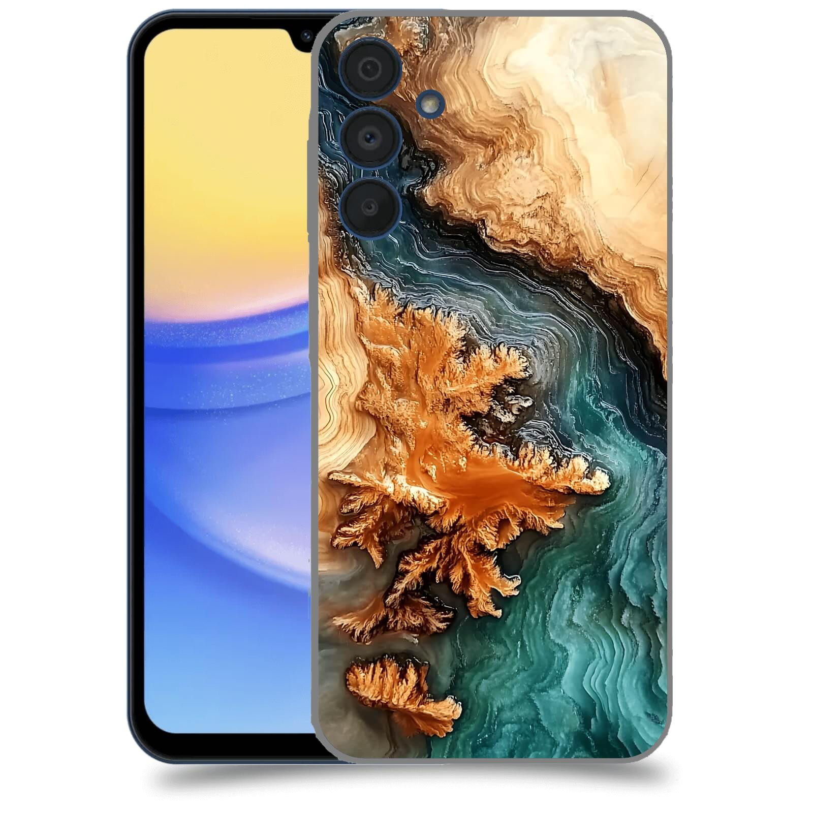 ACOVER Kryt na mobil Samsung Galaxy A15 5G - Minerální tok