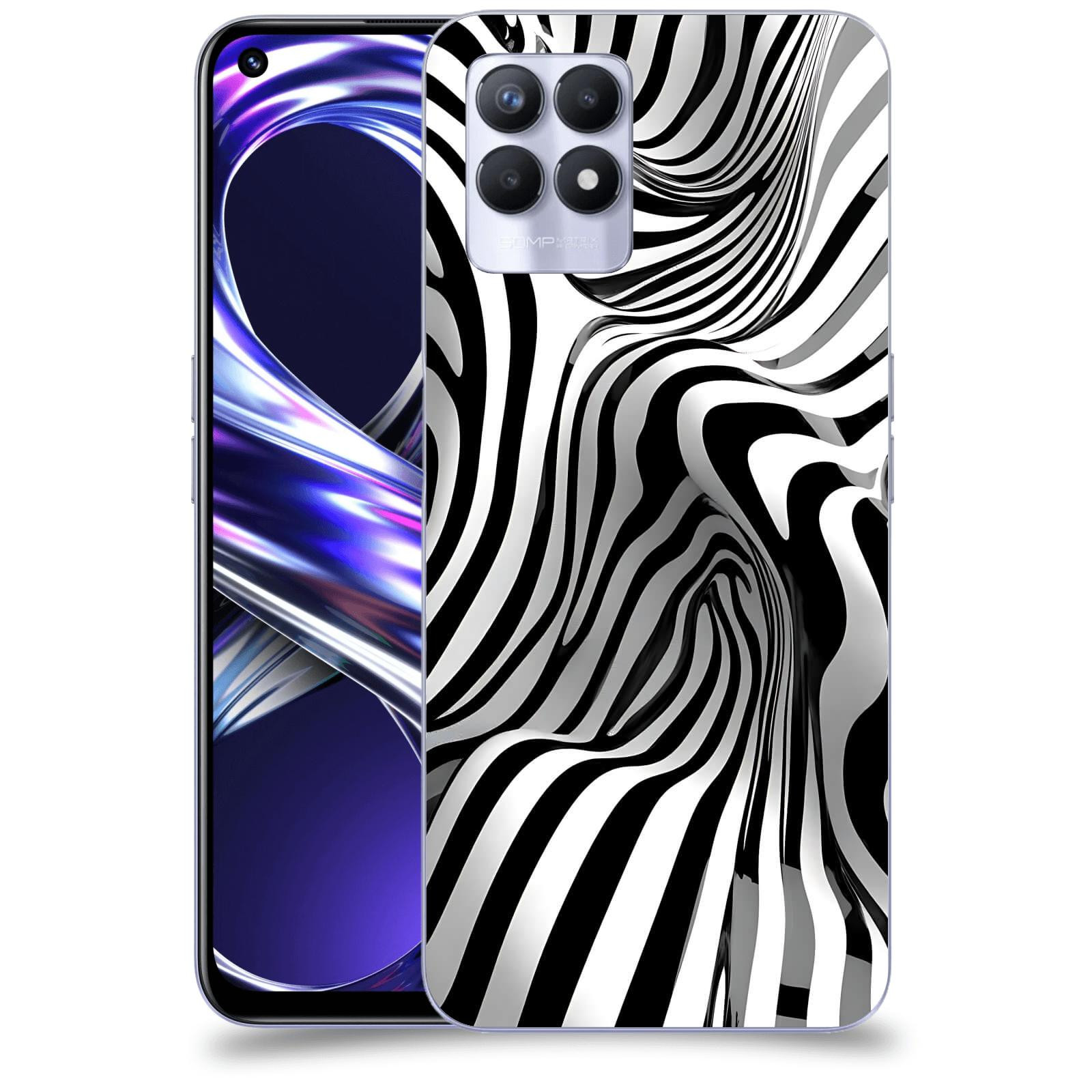 ACOVER Kryt na mobil Realme 8i - Deformace a Iluze