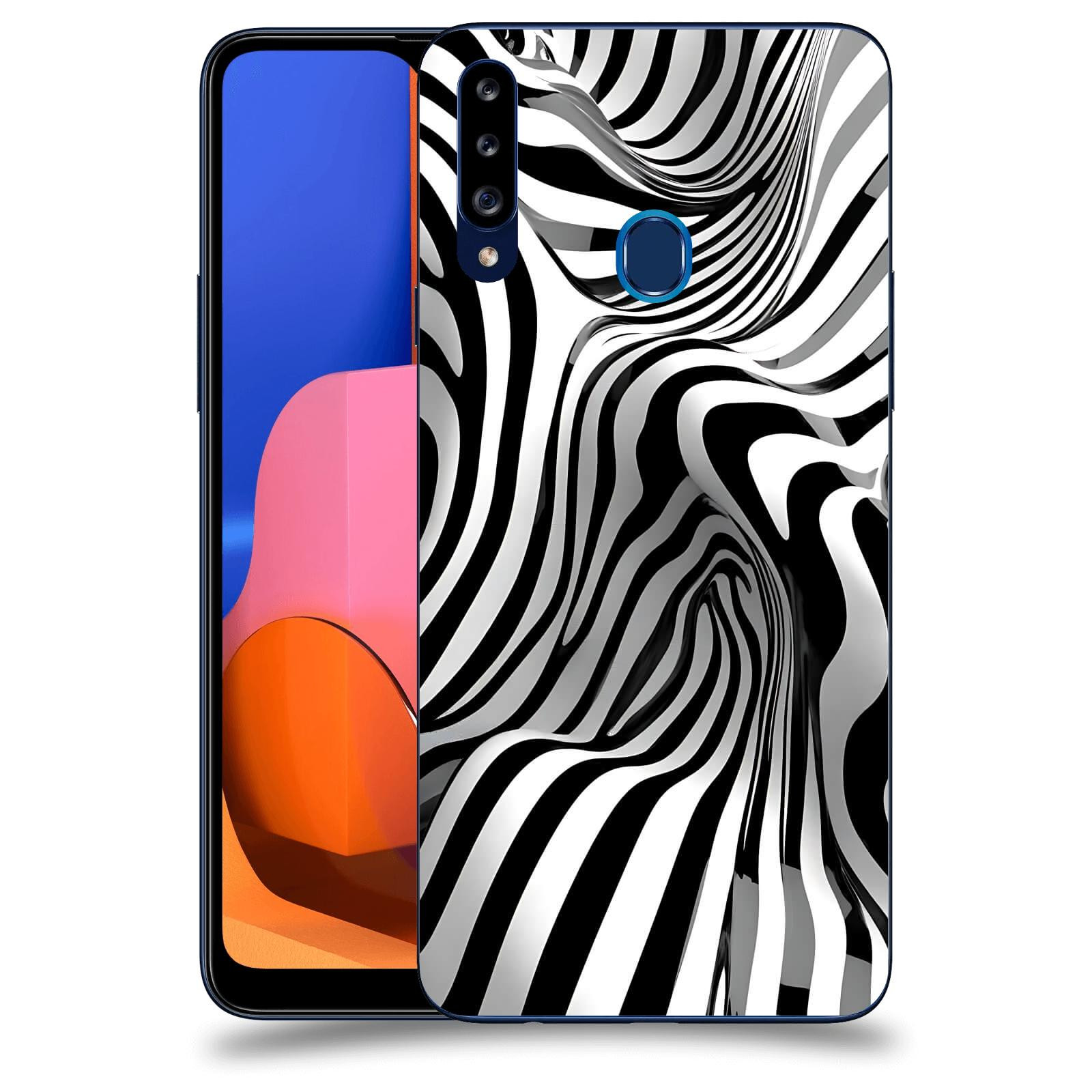 ACOVER Kryt na mobil Samsung Galaxy A20s - Deformace a Iluze