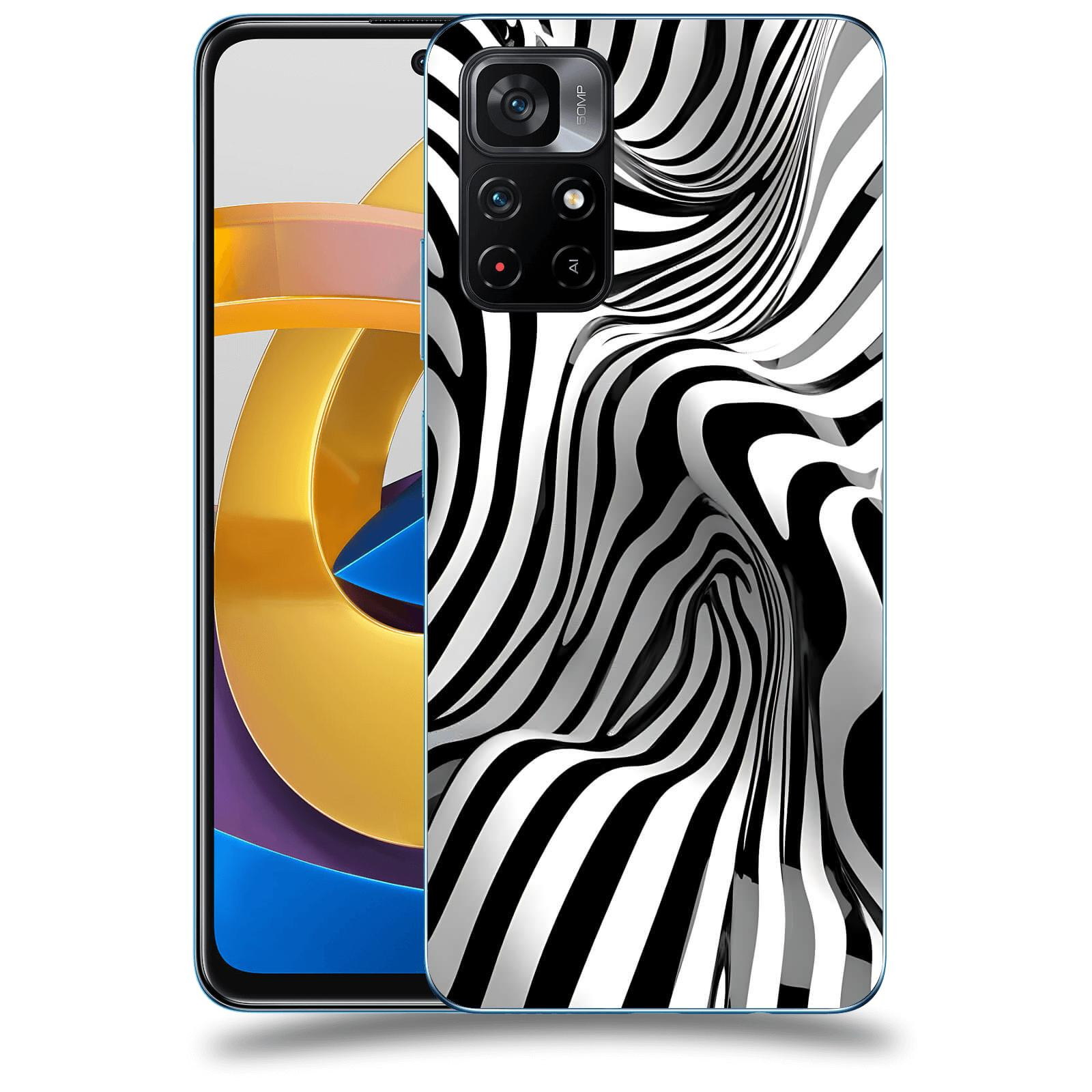 ACOVER Kryt na mobil Xiaomi Poco M4 Pro - Deformace a Iluze