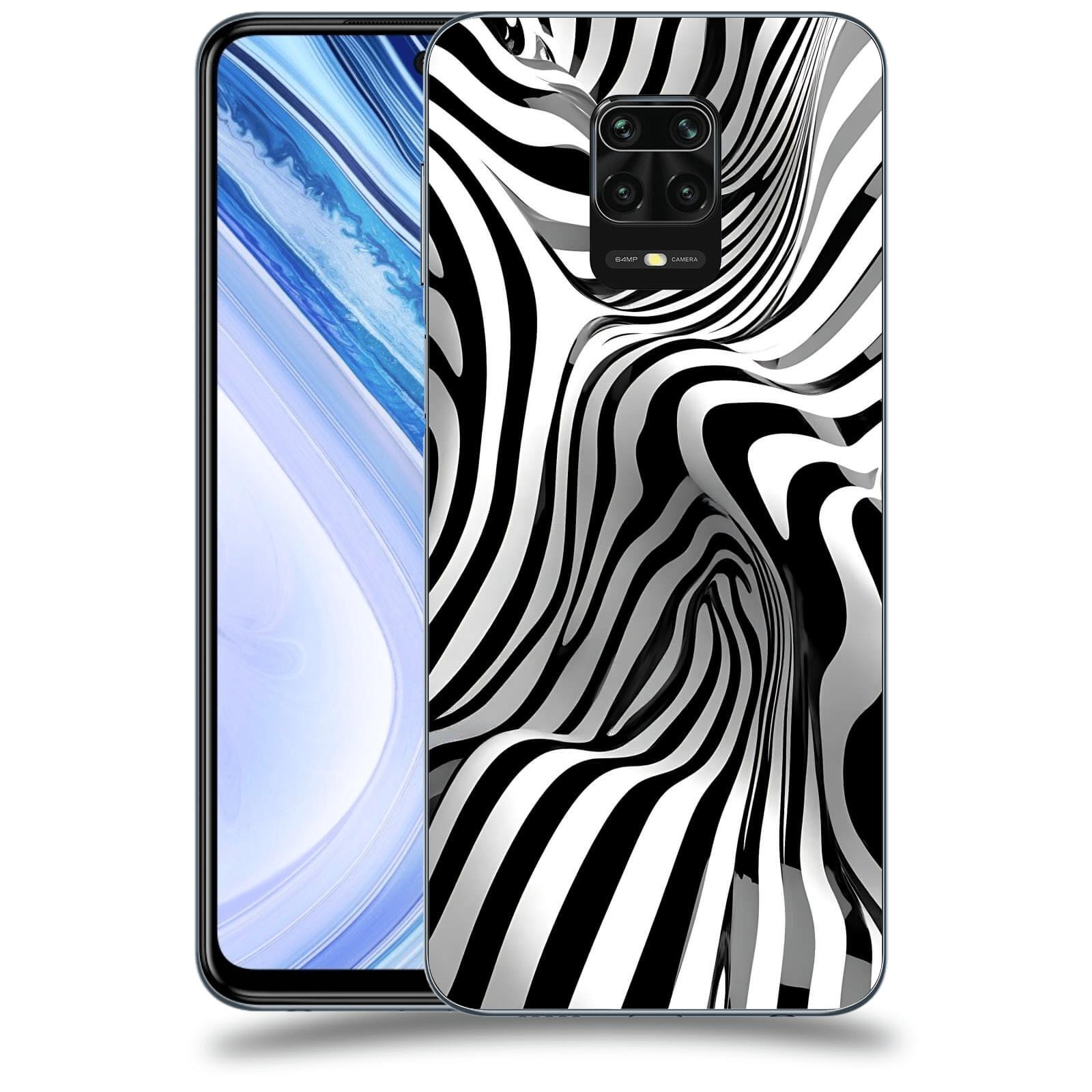 ACOVER Kryt na mobil Xiaomi Redmi Note 9 Pro - Deformace a Iluze